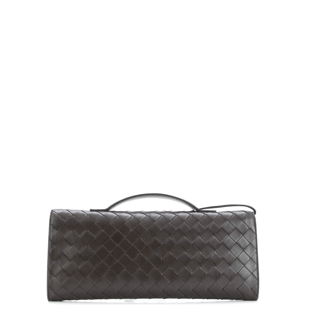 Andiamo Top Handle Clutch Intrecciato Nappa Long