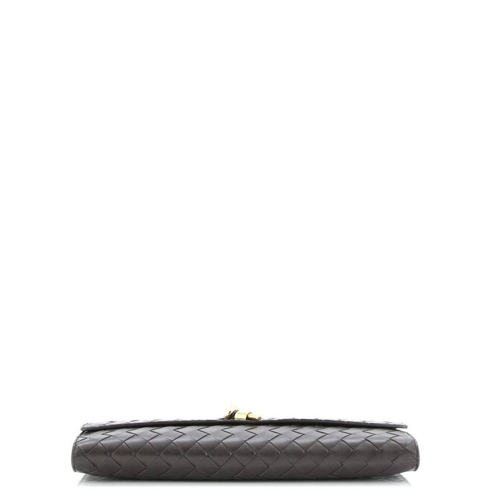 Andiamo Top Handle Clutch Intrecciato Nappa Long