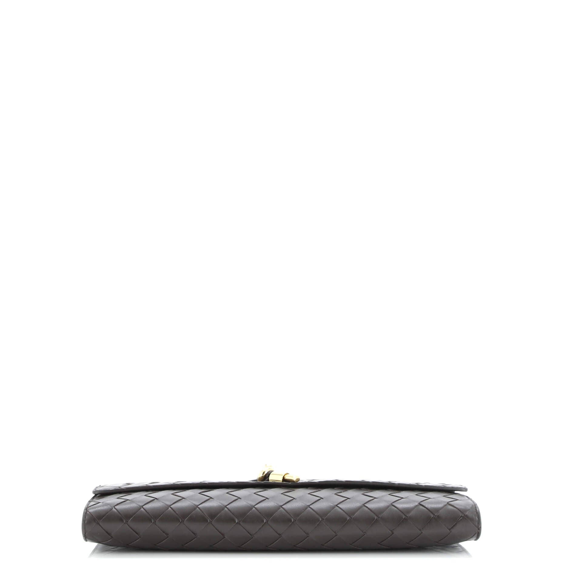Andiamo Top Handle Clutch Intrecciato Nappa Long