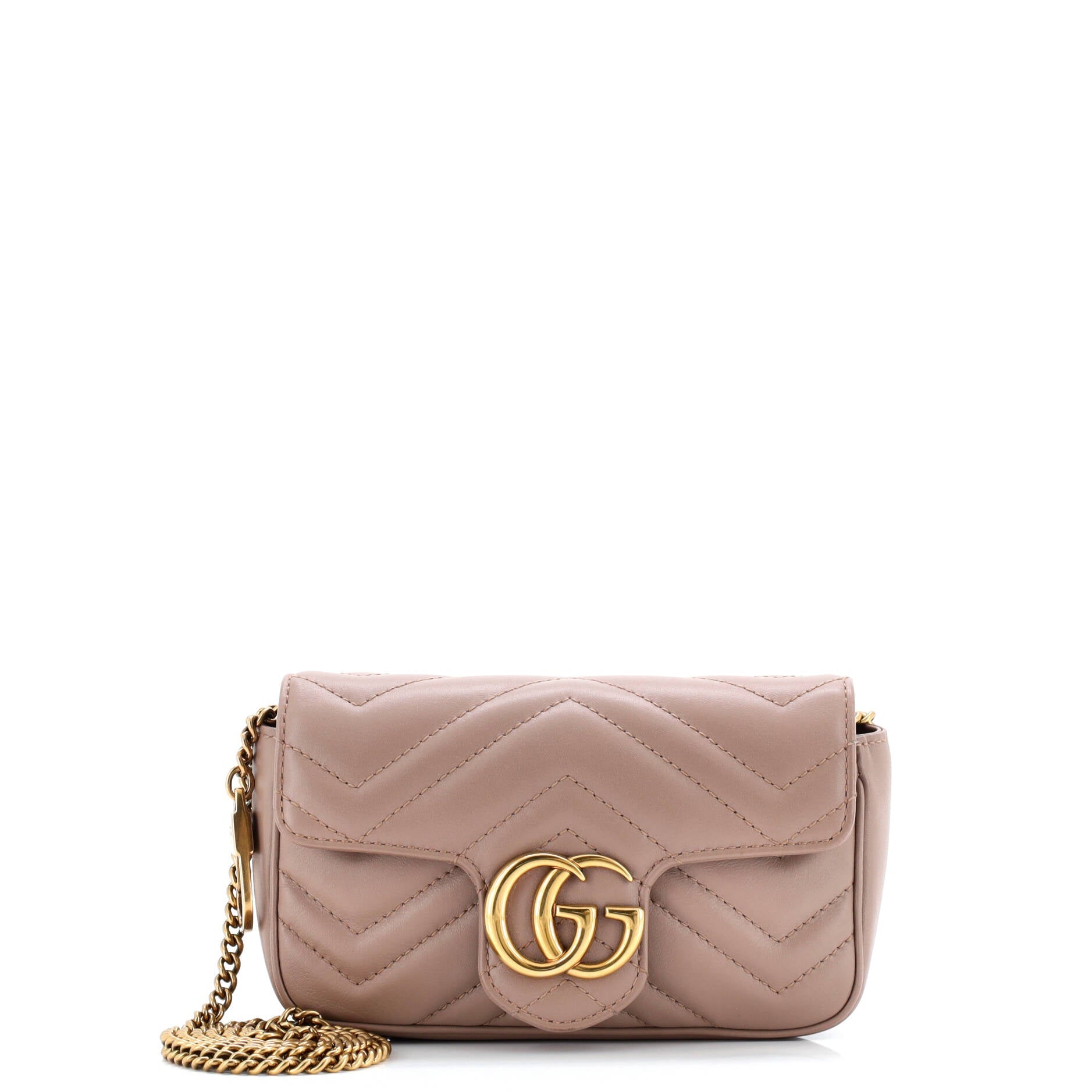 GG Marmont Flap Bag Matelasse Leather Super Mini