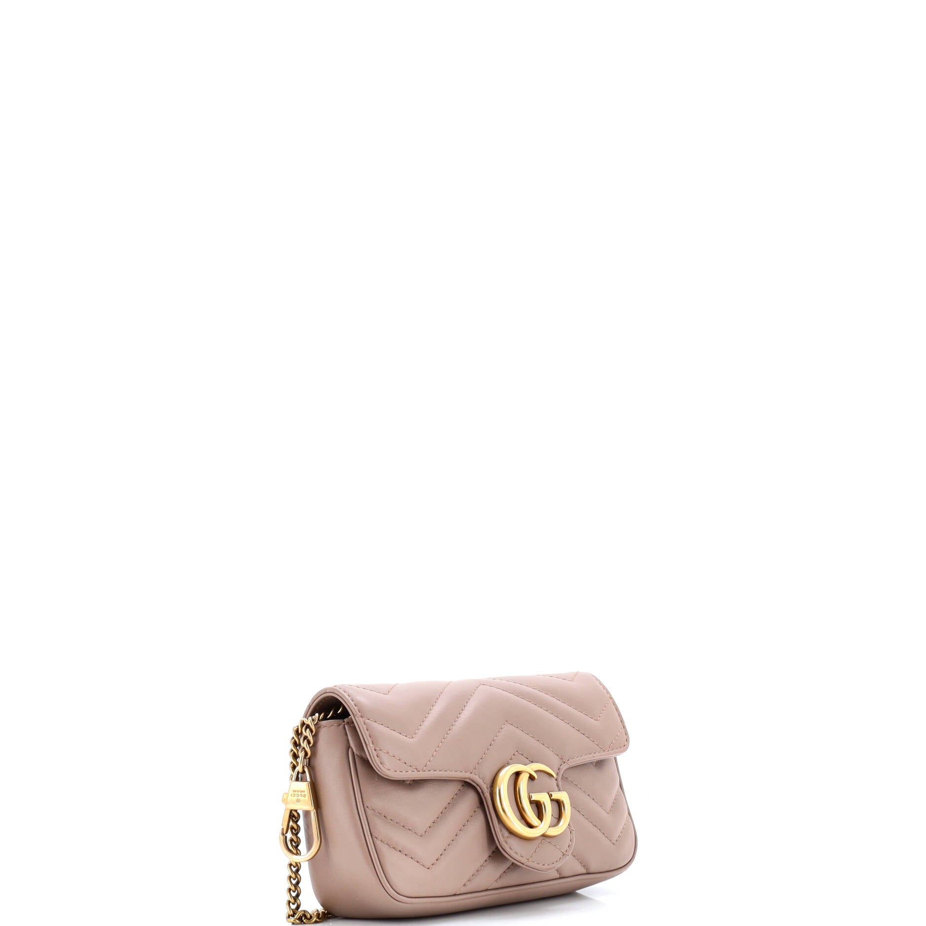 GG Marmont Flap Bag Matelasse Leather Super Mini