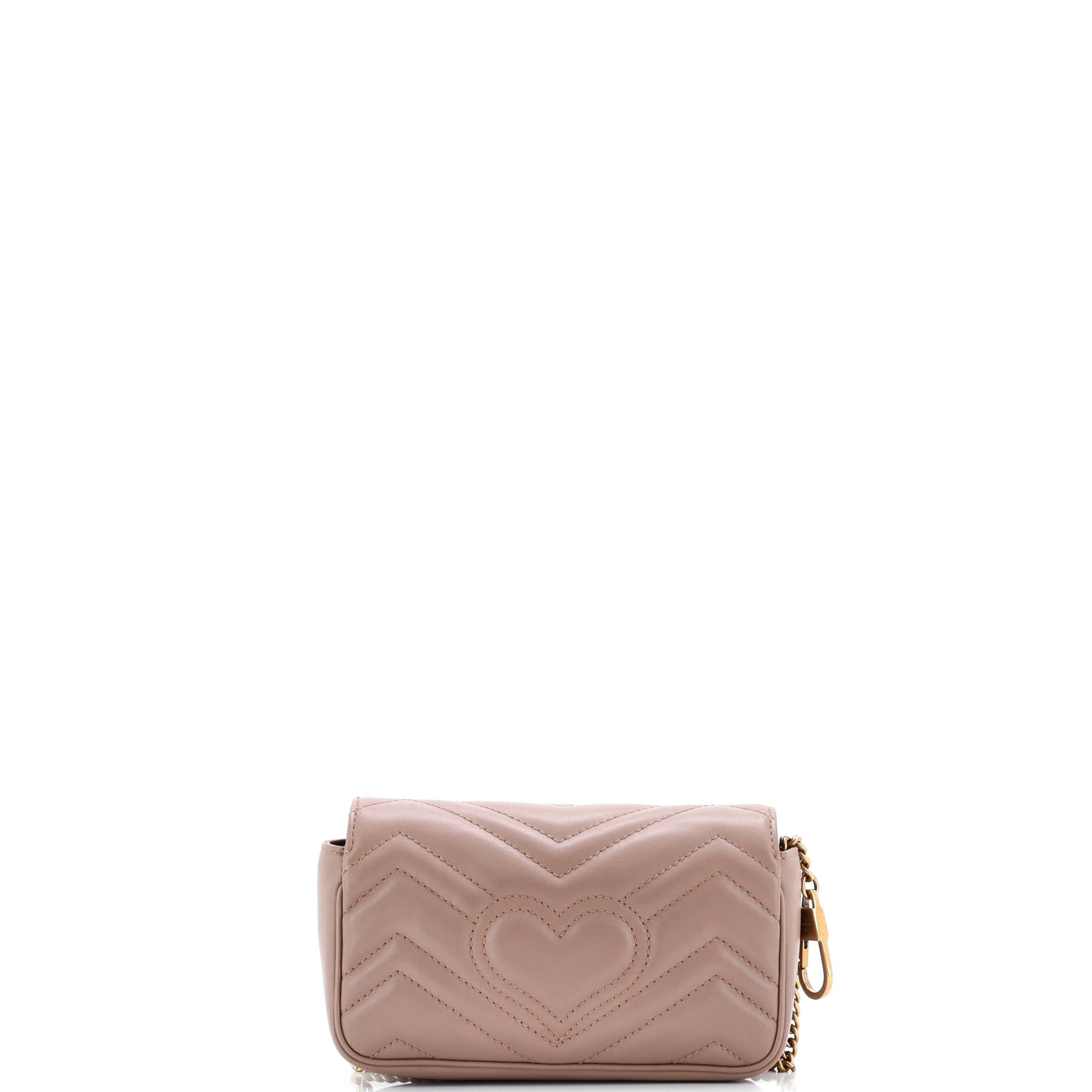 GG Marmont Flap Bag Matelasse Leather Super Mini