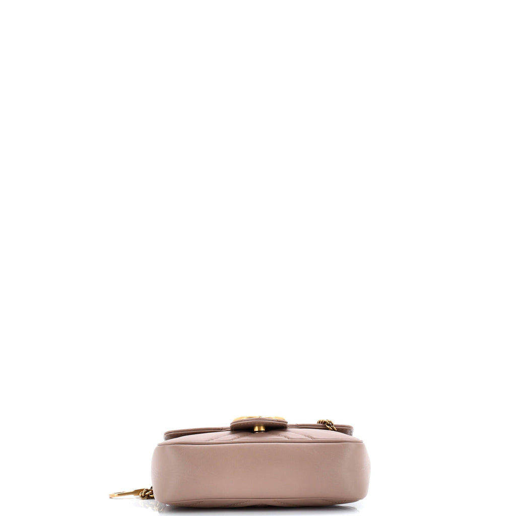 GG Marmont Flap Bag Matelasse Leather Super Mini