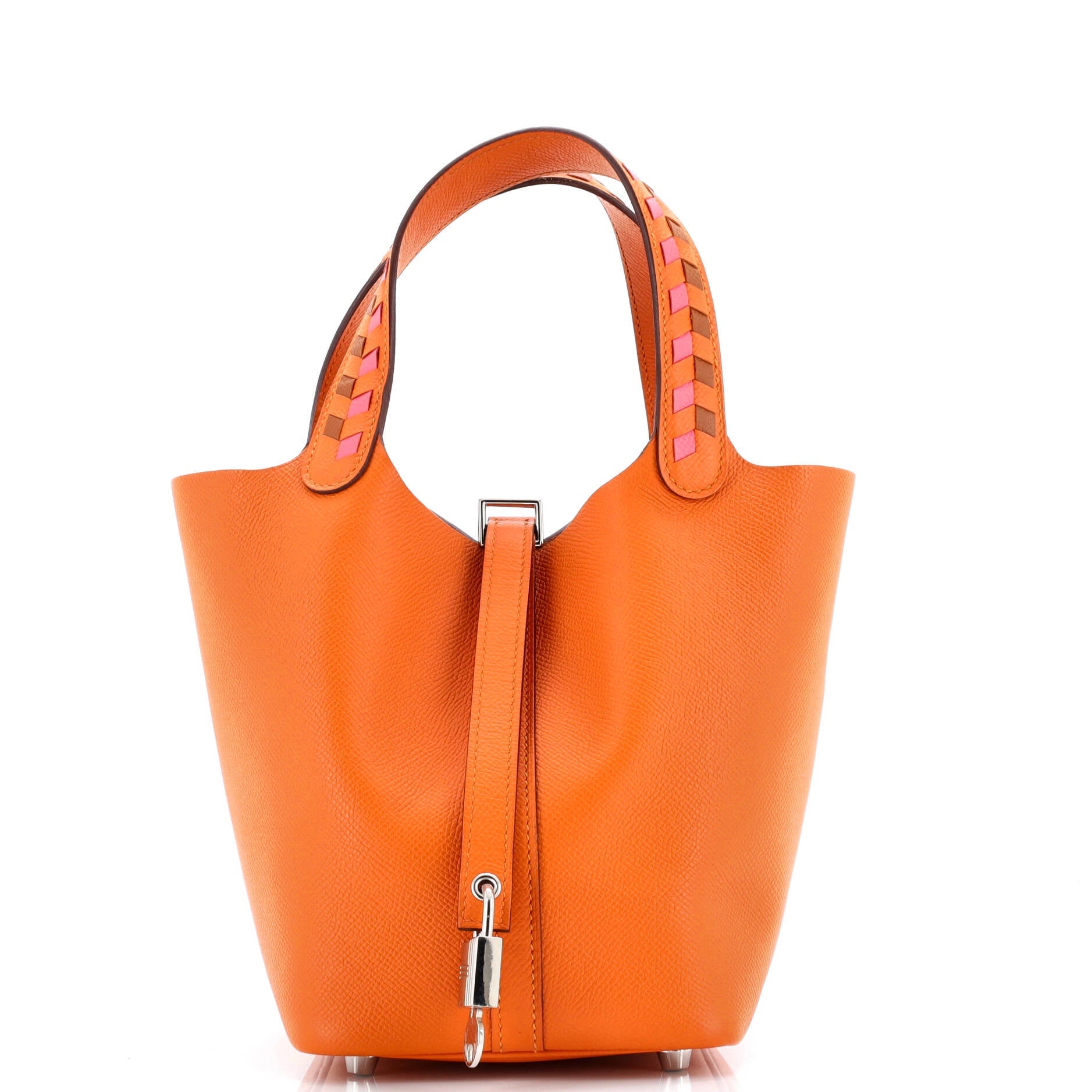 Picotin Lock Bag Tressage Epsom PM