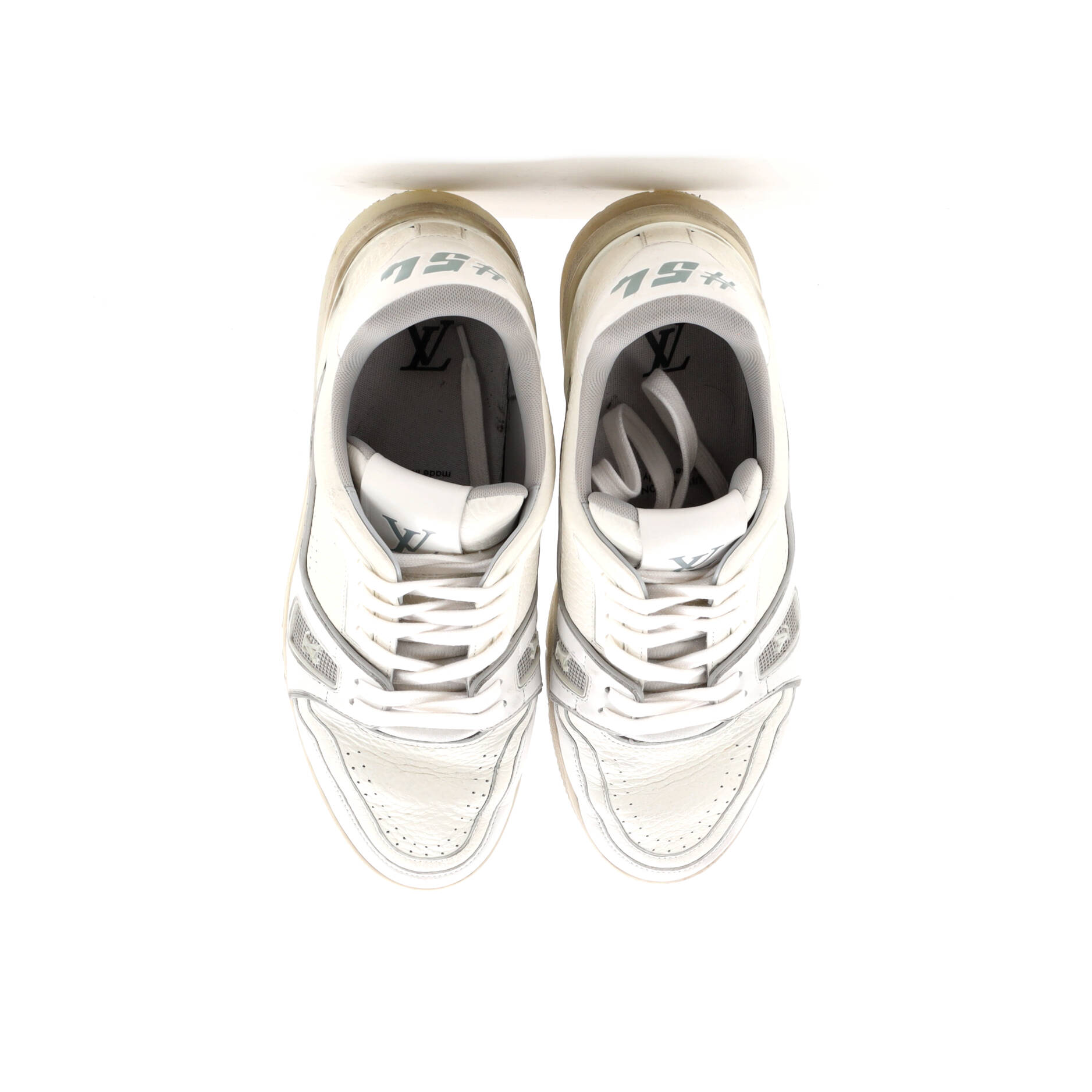 Men's LV Trainer Sneakers Leather