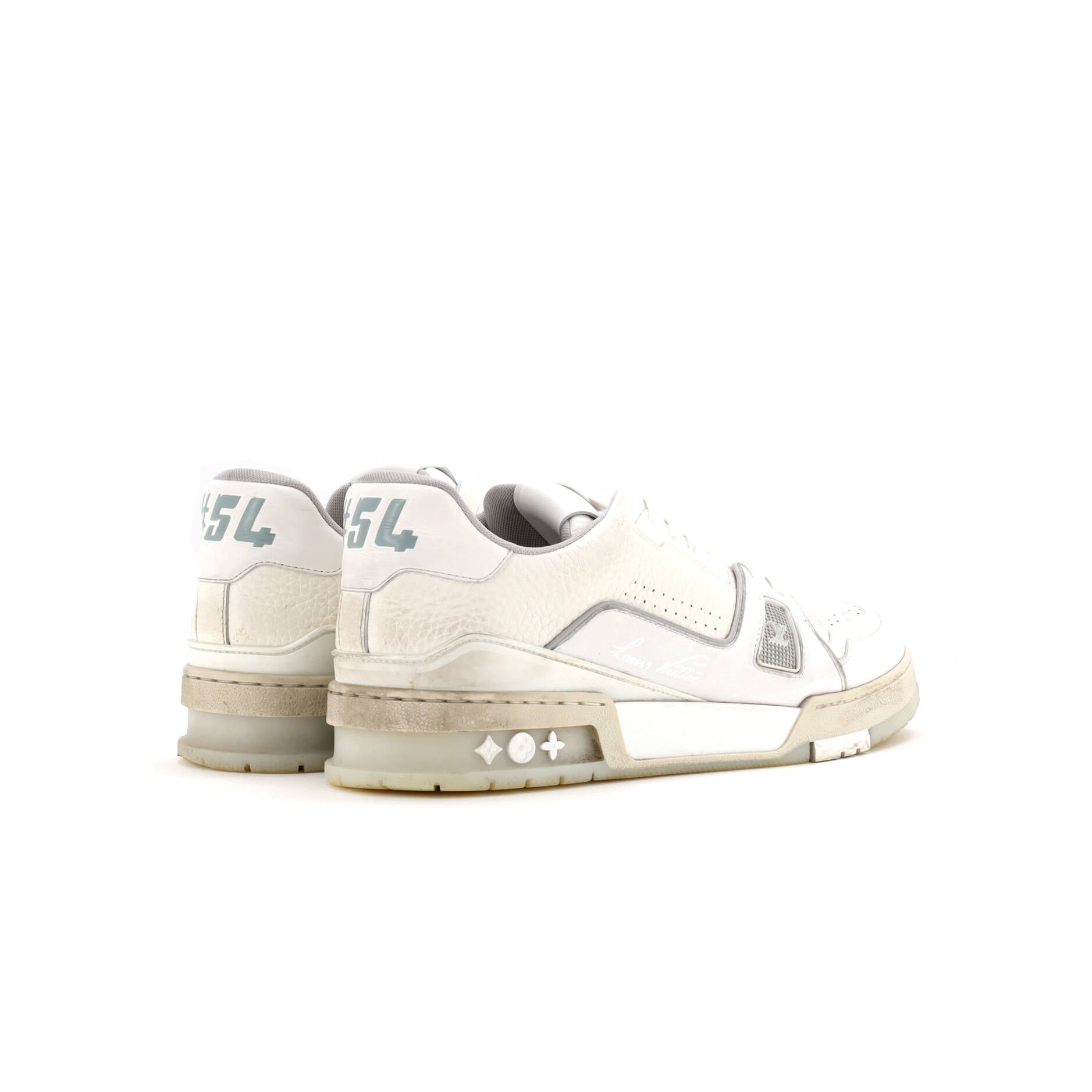 Men's LV Trainer Sneakers Leather