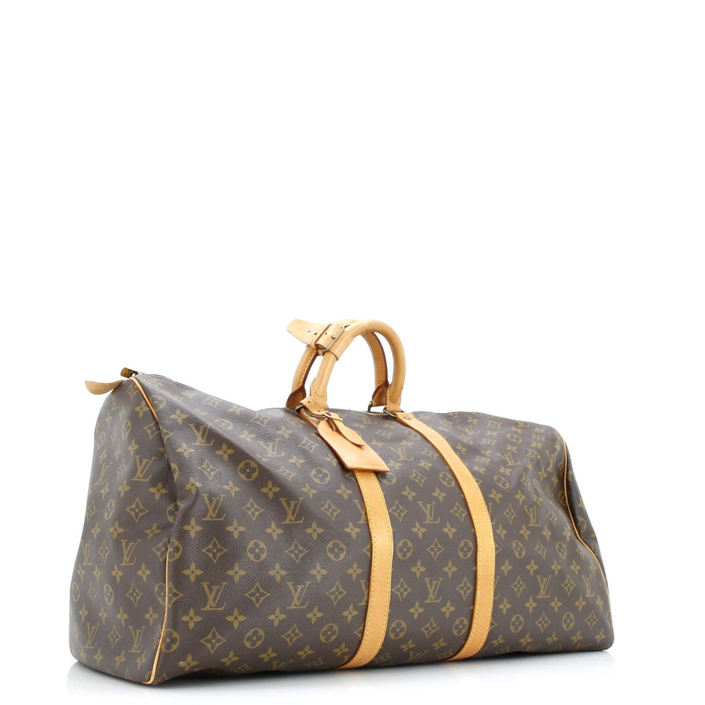 Keepall Bandouliere Bag Monogram Canvas 55