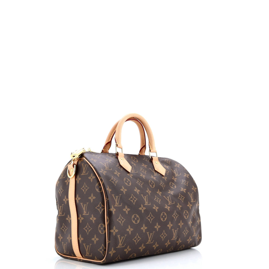 Speedy Bandouliere Bag Monogram Canvas 30
