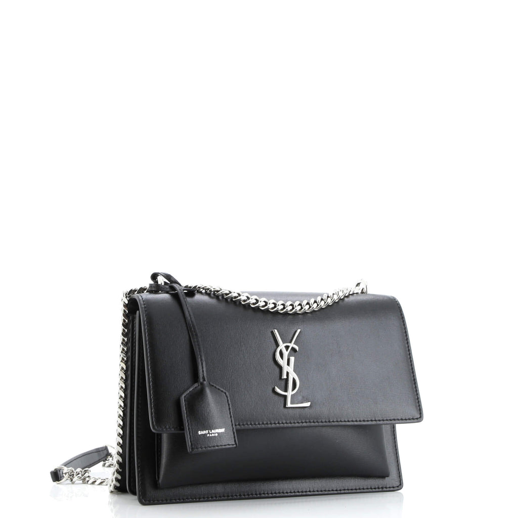 Sunset Crossbody Bag Leather Medium