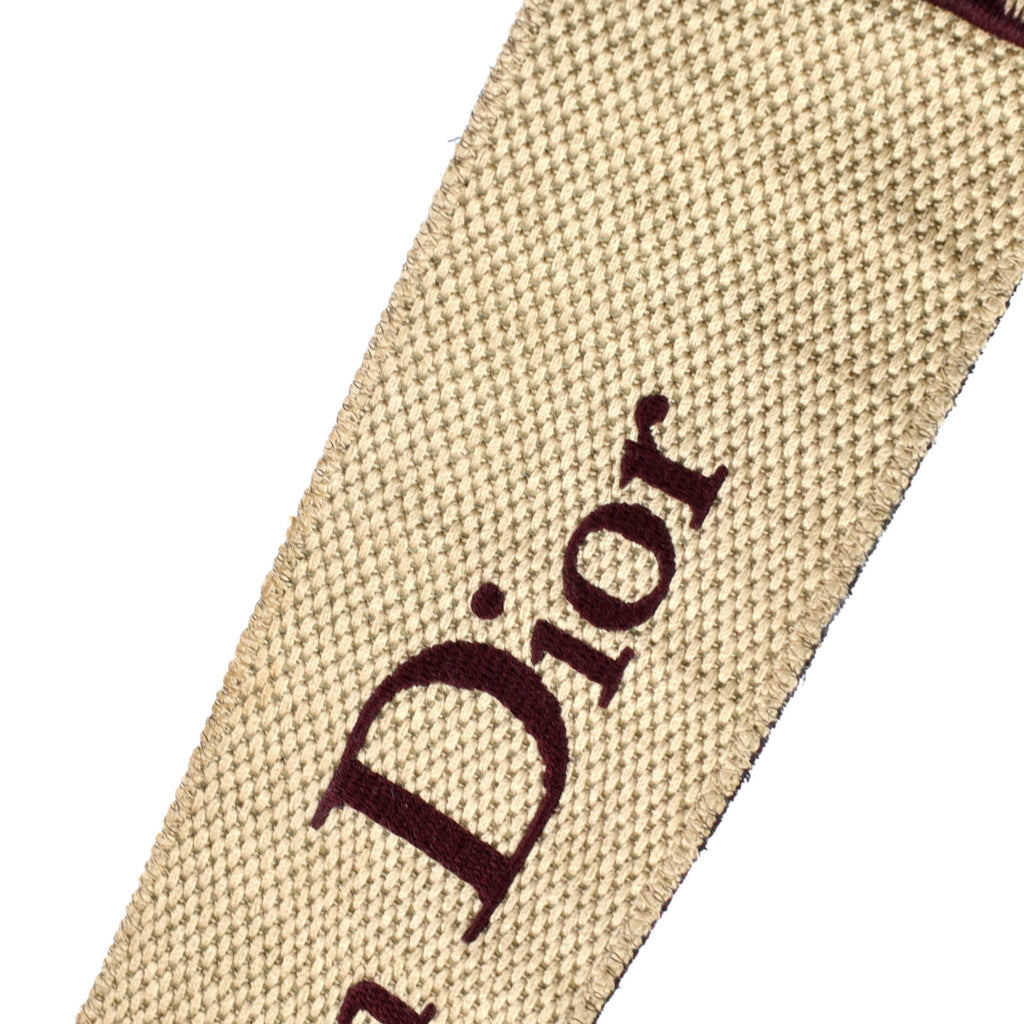 Logo Shoulder Strap Embroidered Canvas