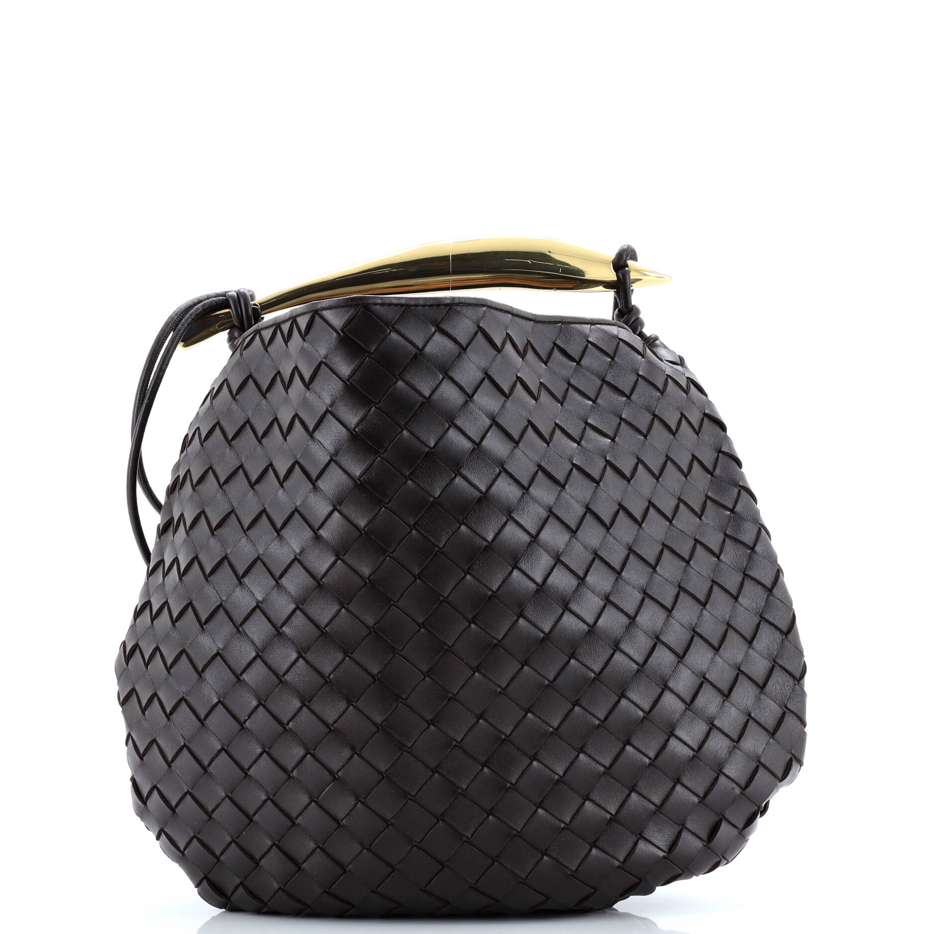 Sardine Top Handle Bag Intrecciato Nappa Medium