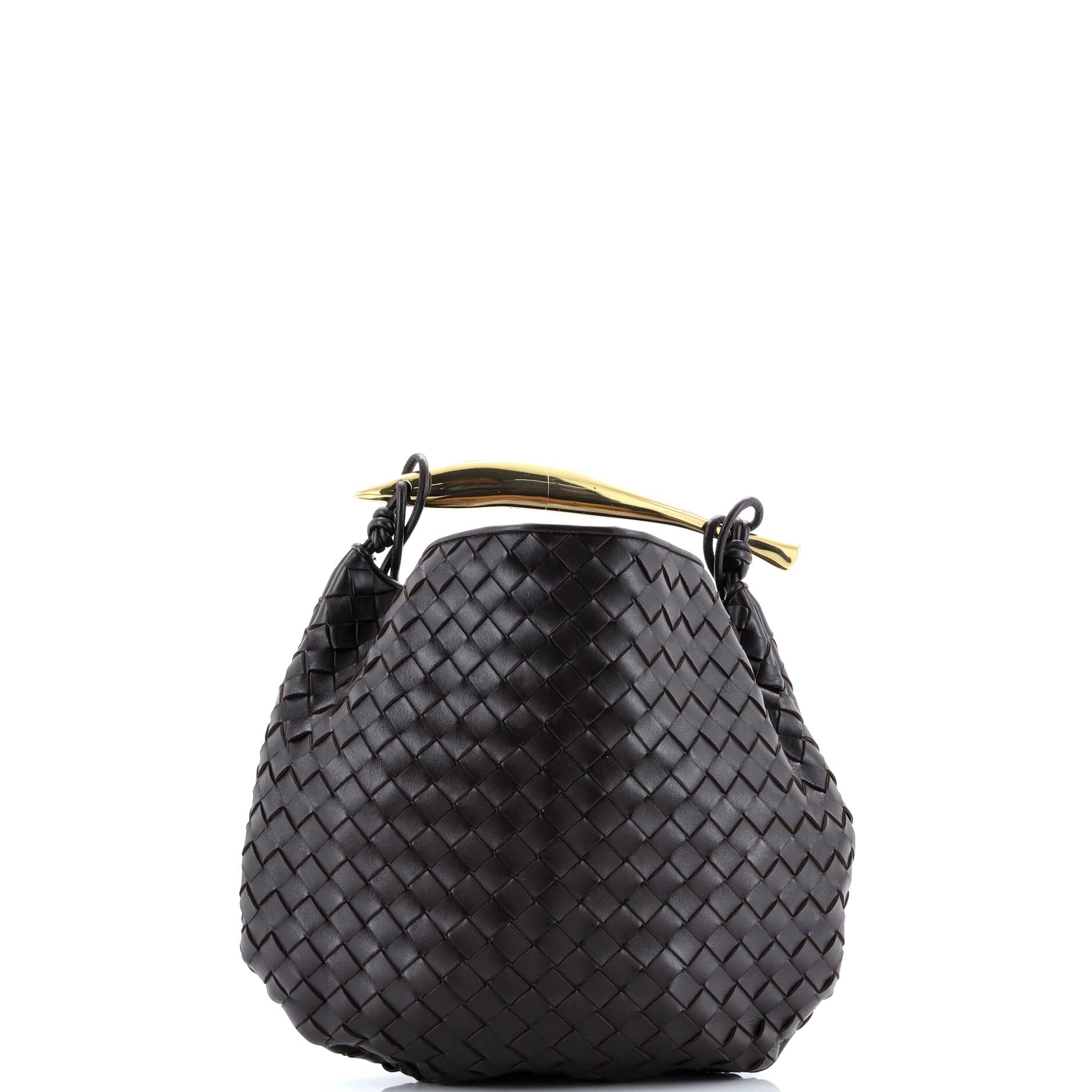 Sardine Top Handle Bag Intrecciato Nappa Medium