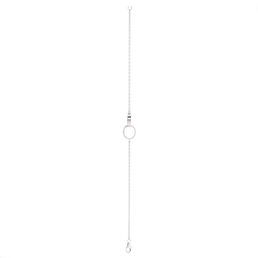 Love Interlocking Bracelet 18K White Gold