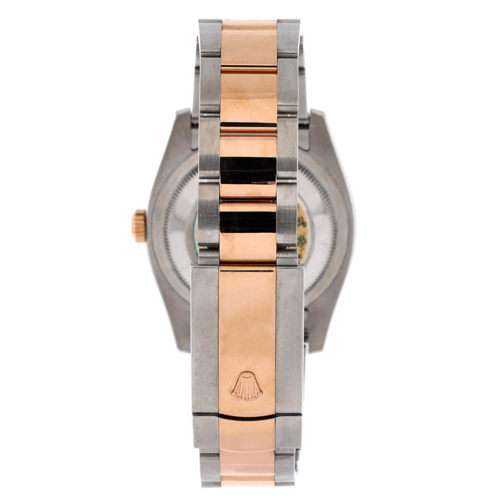 Oyster Perpetual Datejust Automatic Watch Stainless Steel and Rose Gold 36