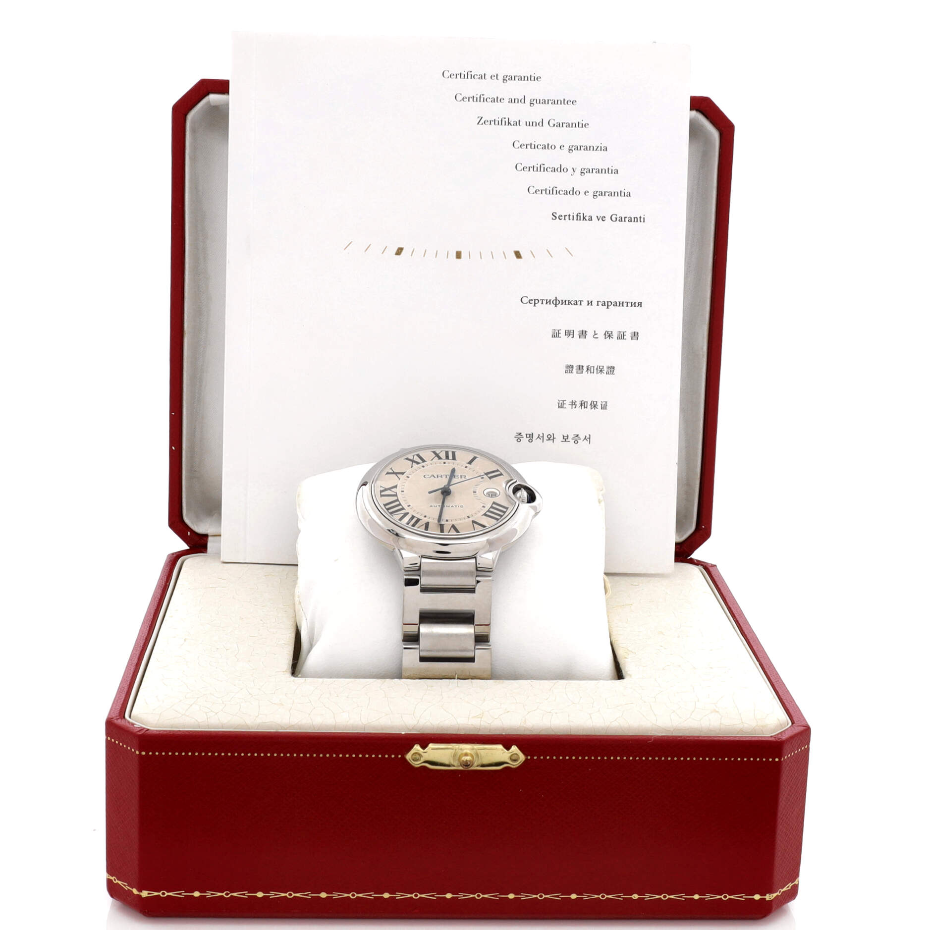 Ballon Bleu de Cartier Automatic Watch Stainless Steel 42
