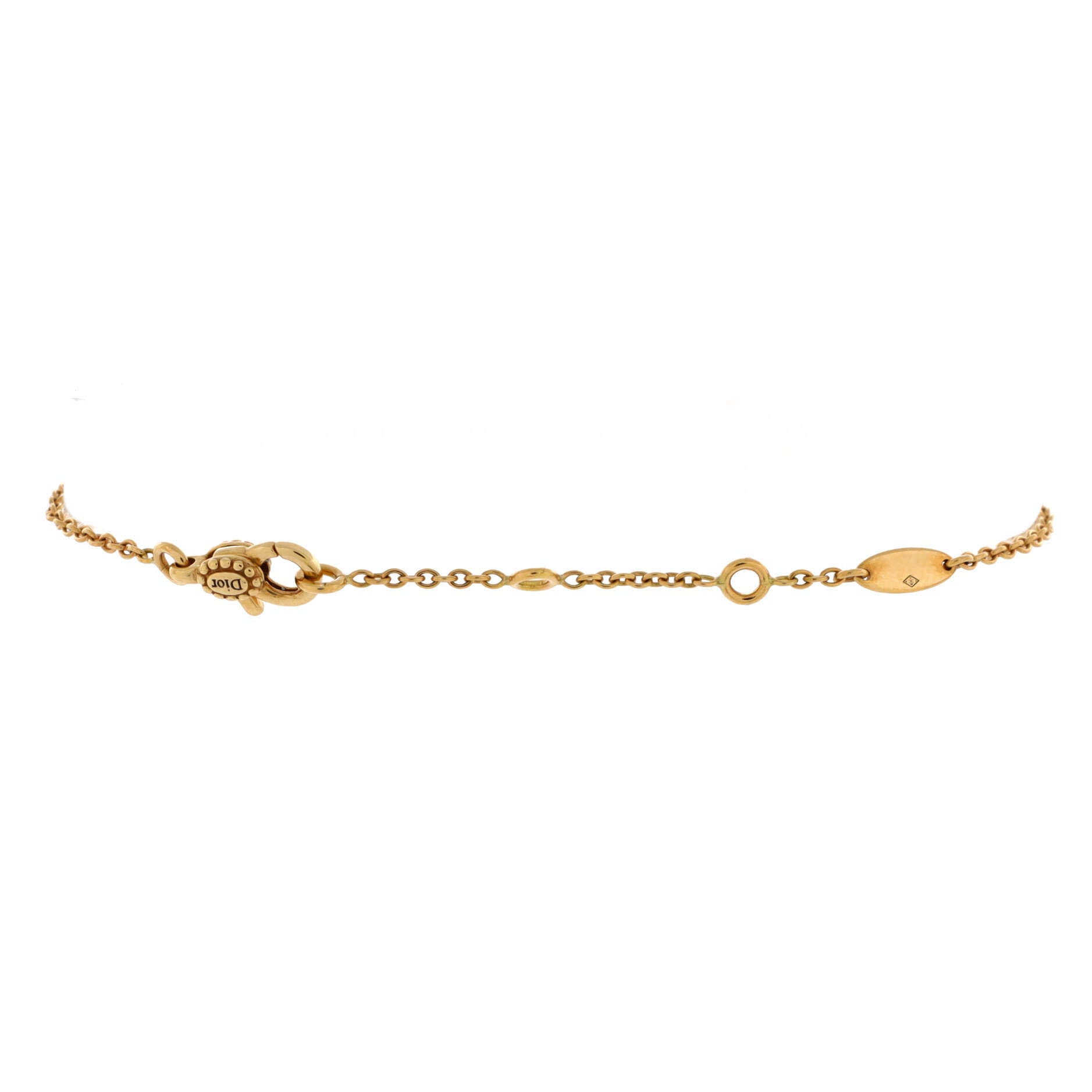 Rose des Vents Bracelet 18K Yellow Gold with Diamond XS