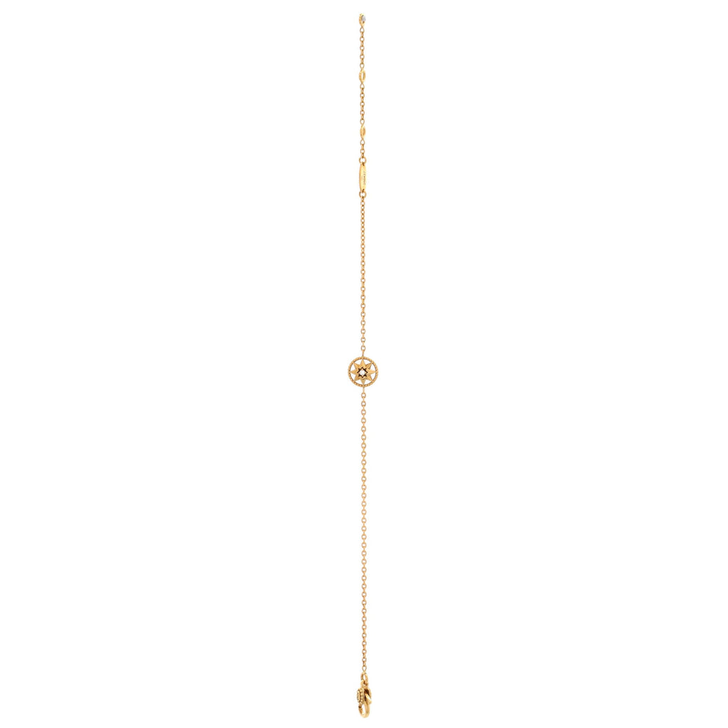 Rose des Vents Bracelet 18K Yellow Gold with Diamond XS