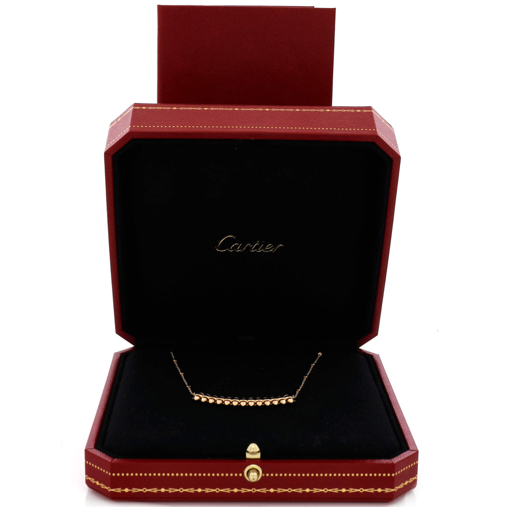 Clash de Cartier Pendant Necklace 18K Rose Gold Small