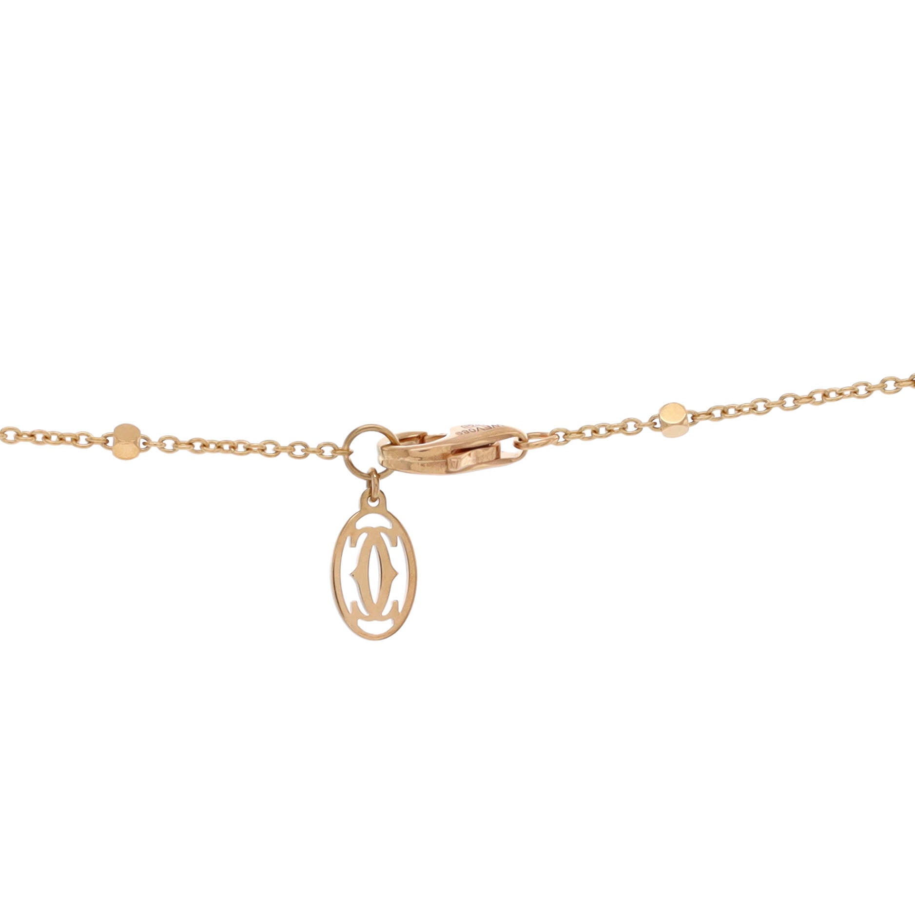 Clash de Cartier Pendant Necklace 18K Rose Gold Small