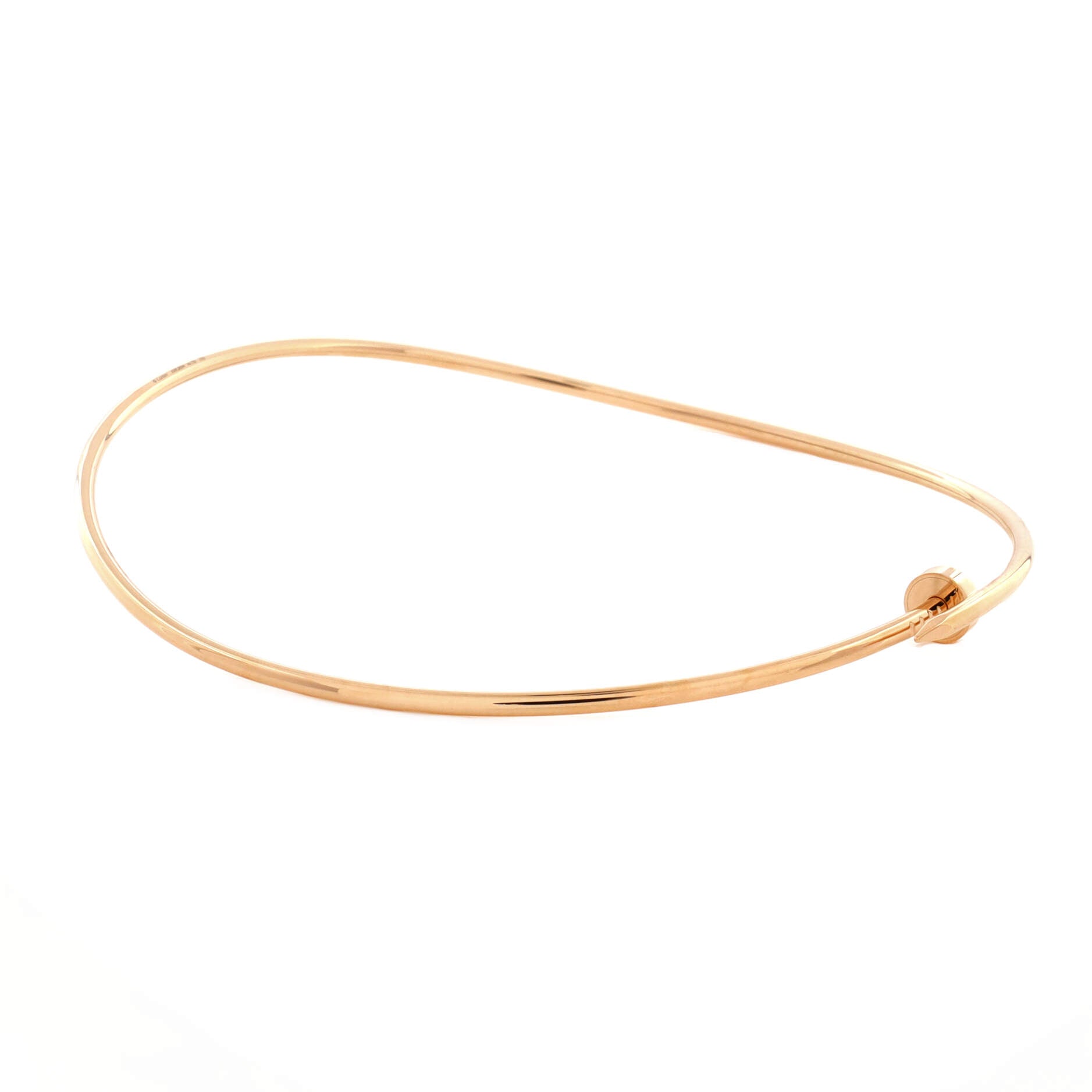 Juste un Clou Choker Necklace Rose Gold Small