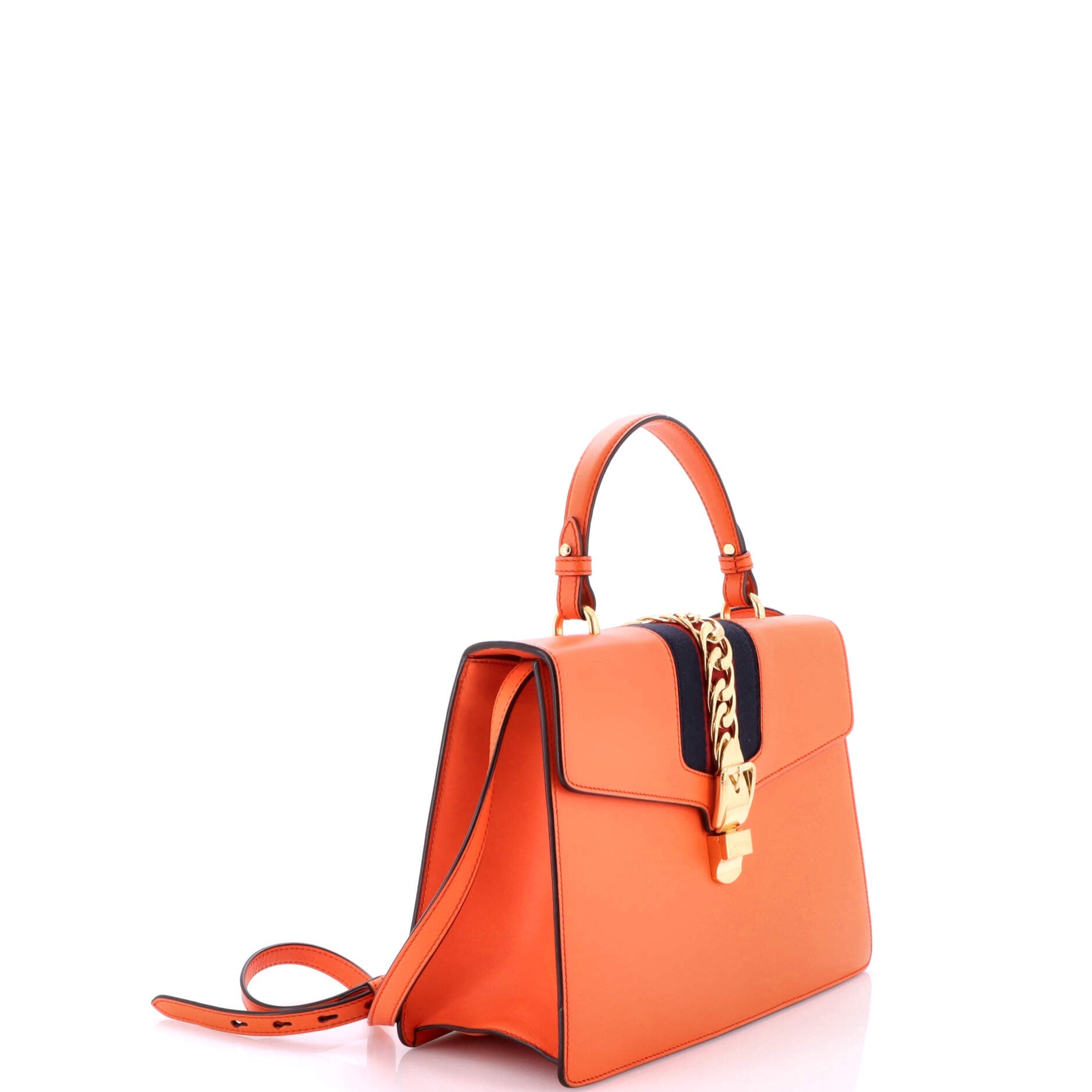 Sylvie Top Handle Bag Leather Medium