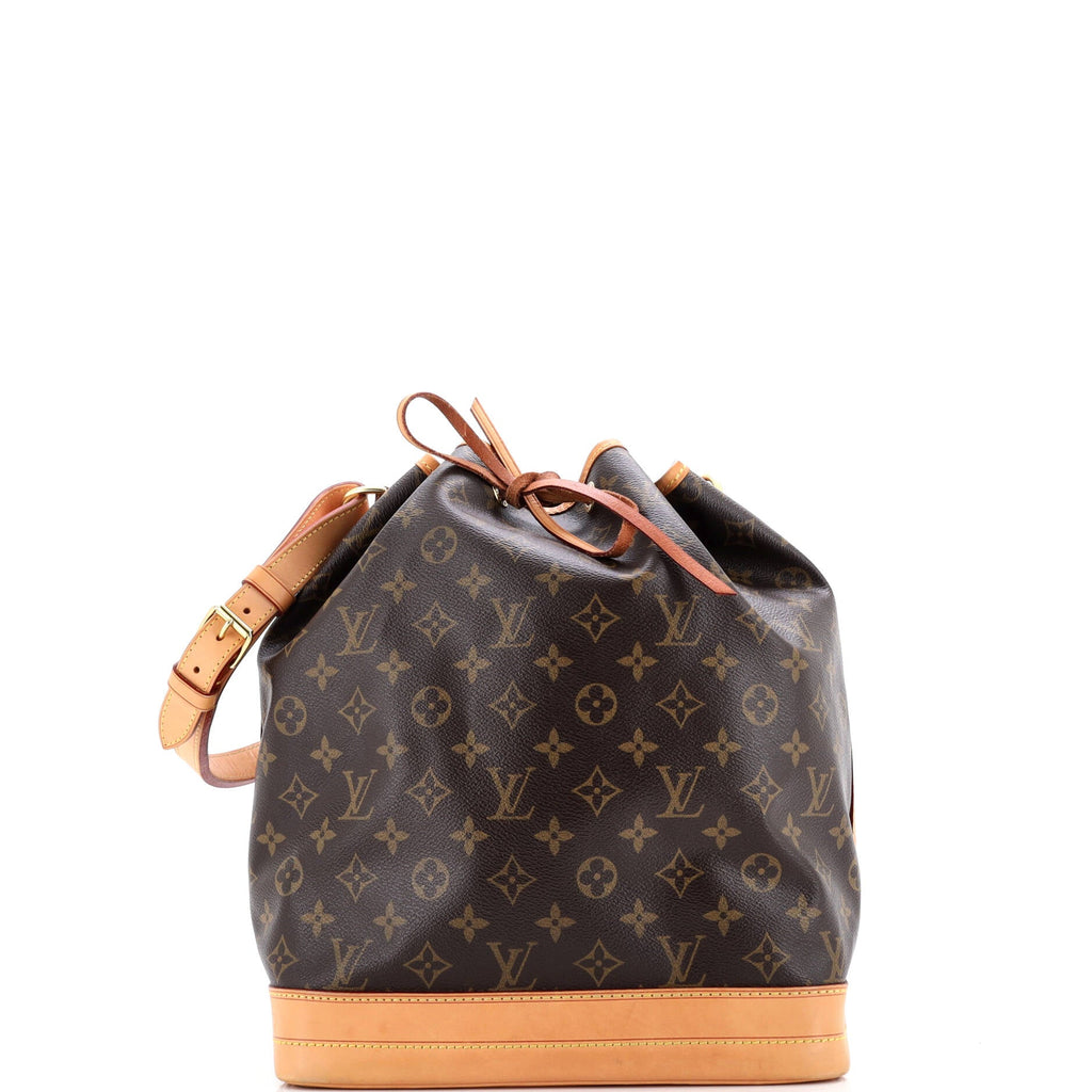 Noe Handbag Monogram Canvas Large