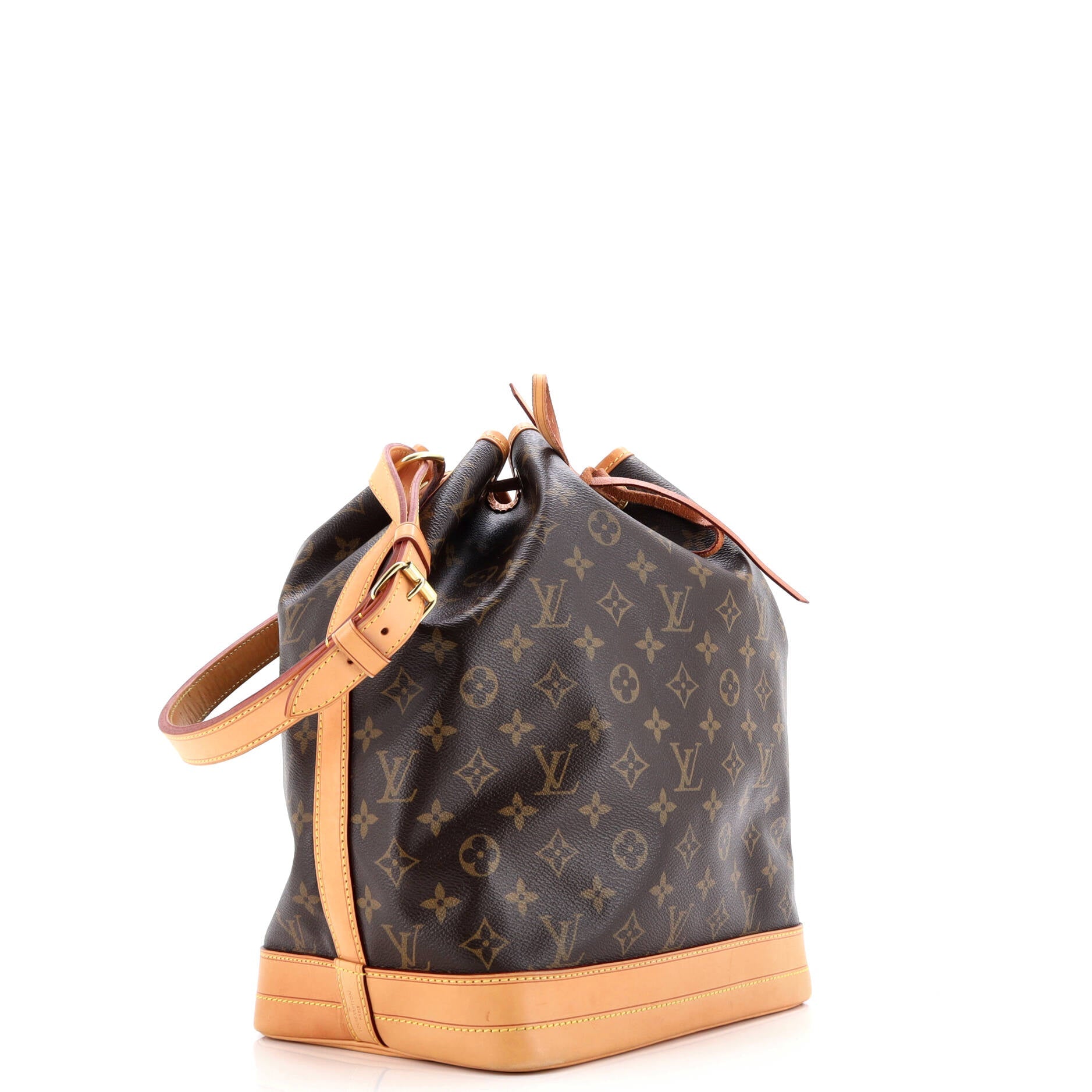 Noe Handbag Monogram Canvas Large