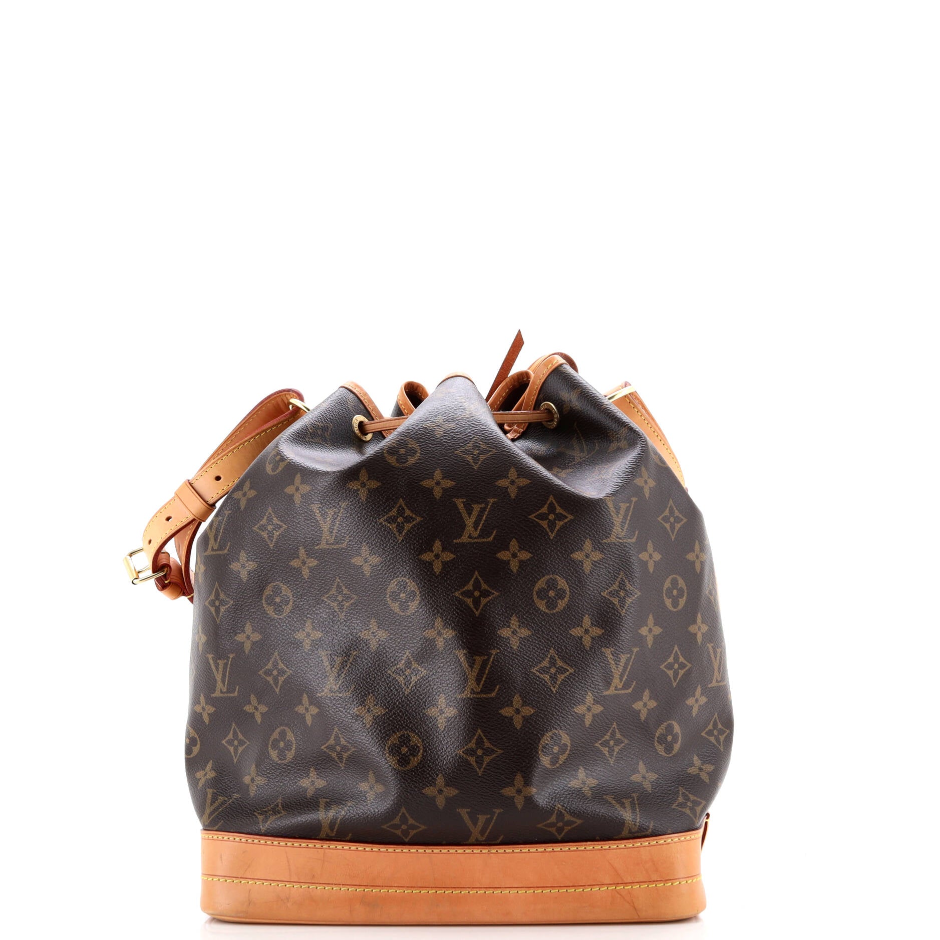 Noe Handbag Monogram Canvas Large