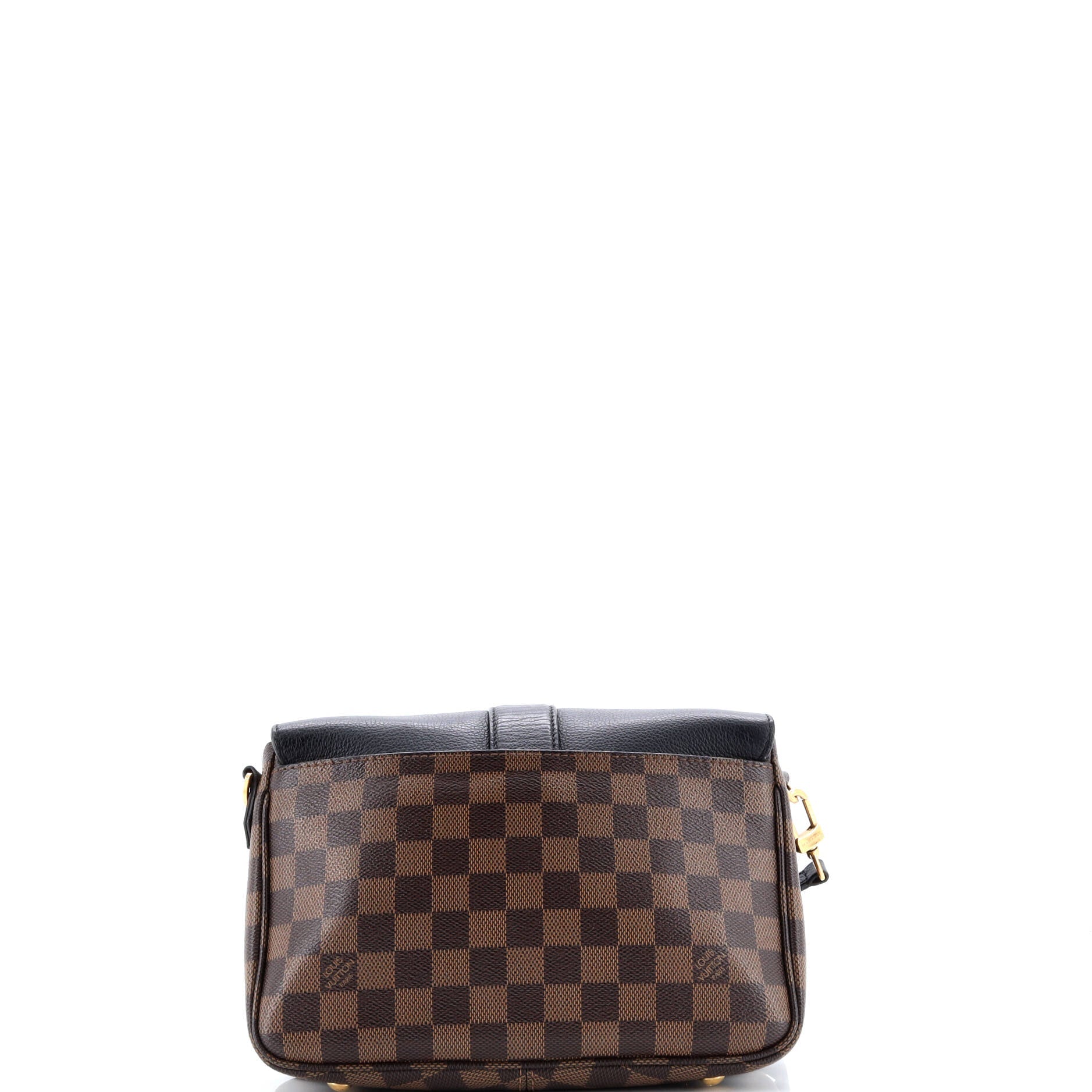 Clapton Handbag Damier and Leather PM
