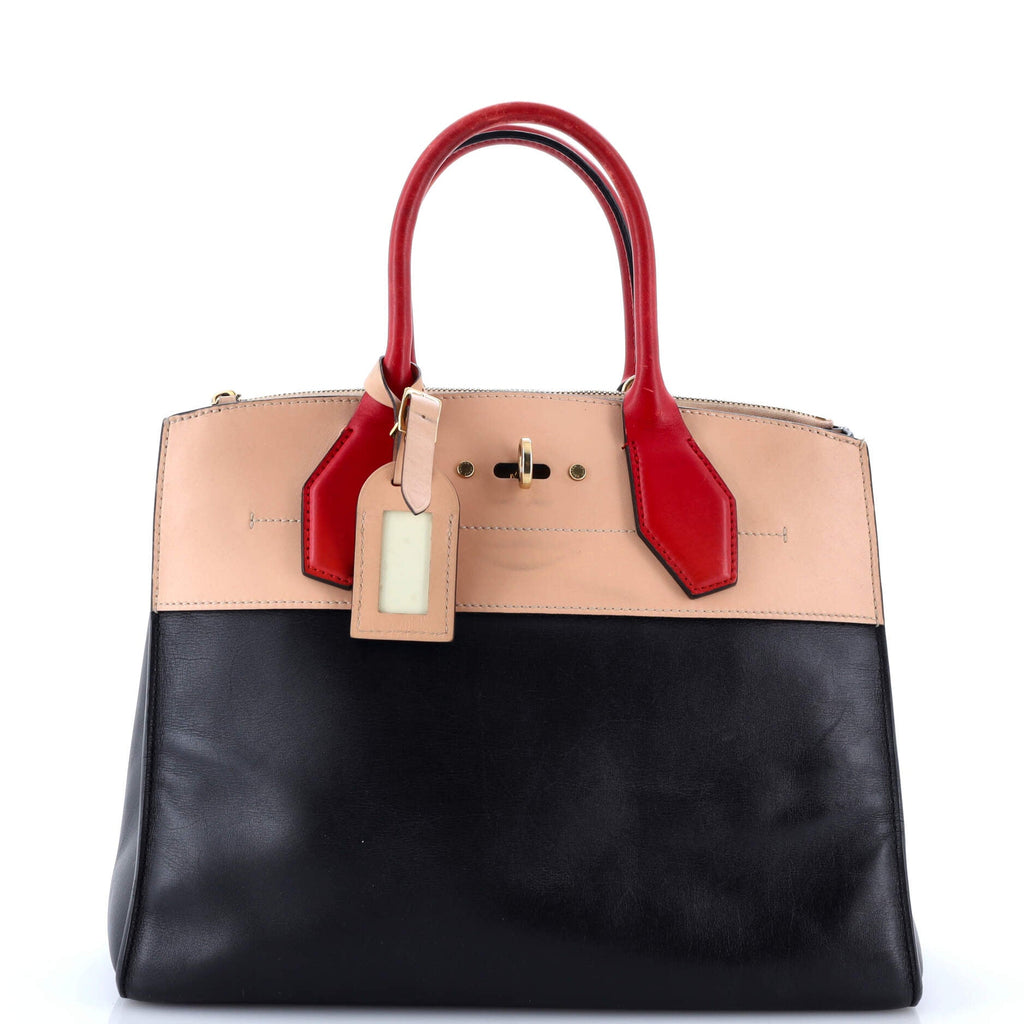 City Steamer Handbag Leather MM