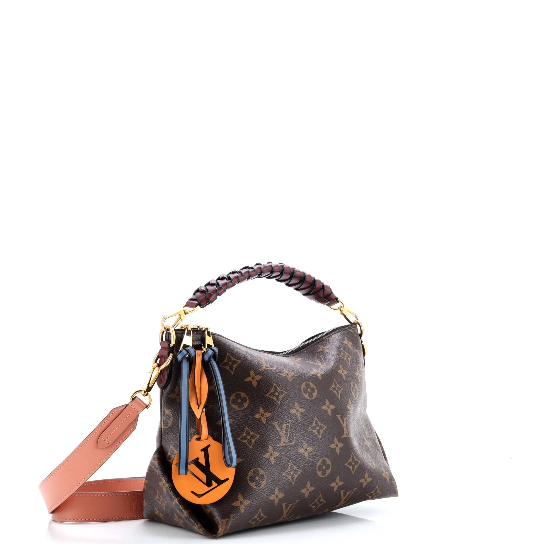 Braided Handle Beaubourg Hobo Monogram Canvas Mini