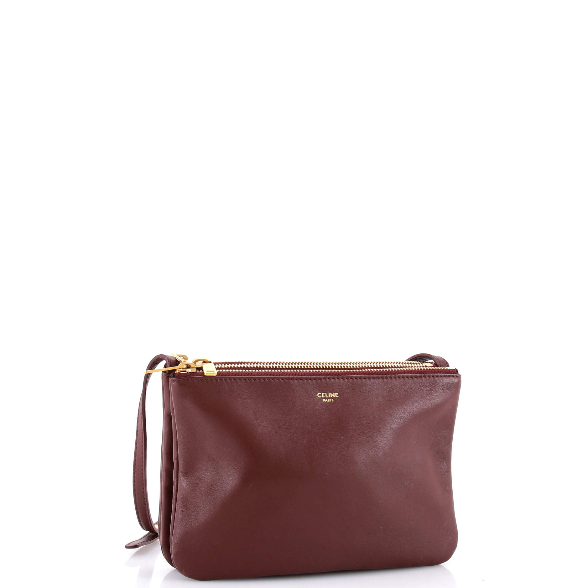 Trio Crossbody Bag Leather Small