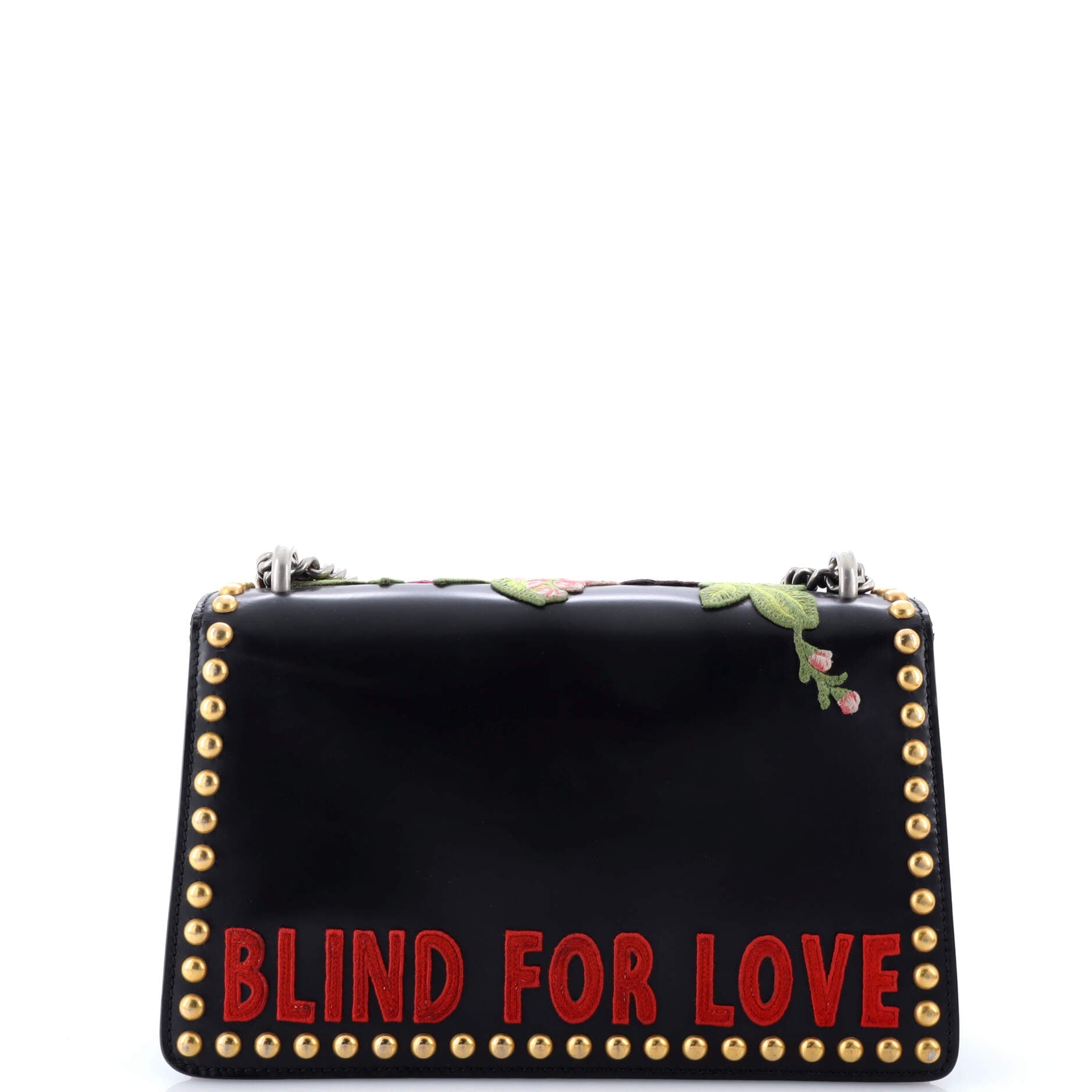 Dionysus Bag Embroidered Studded Leather Small