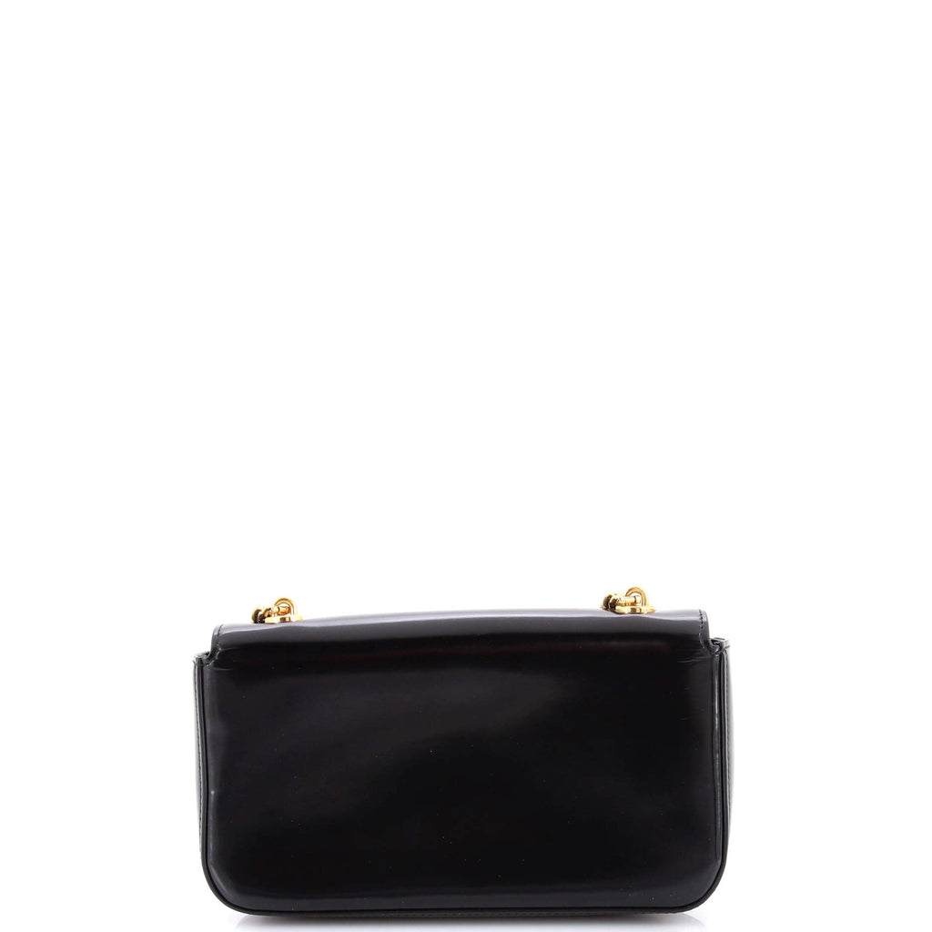 Triomphe Chain Shoulder Bag Leather Small
