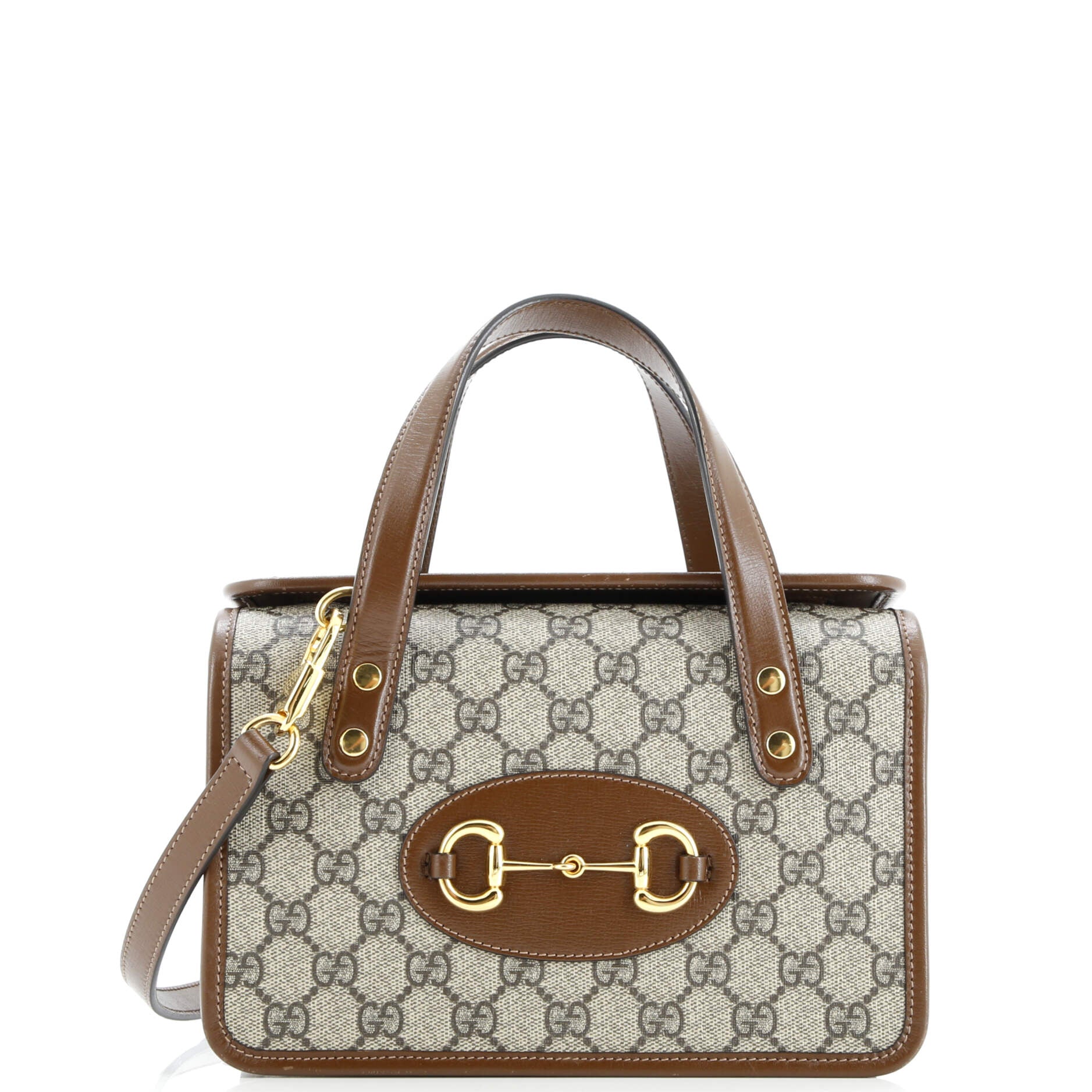 Horsebit 1955 Boston Bag GG Coated Canvas Mini