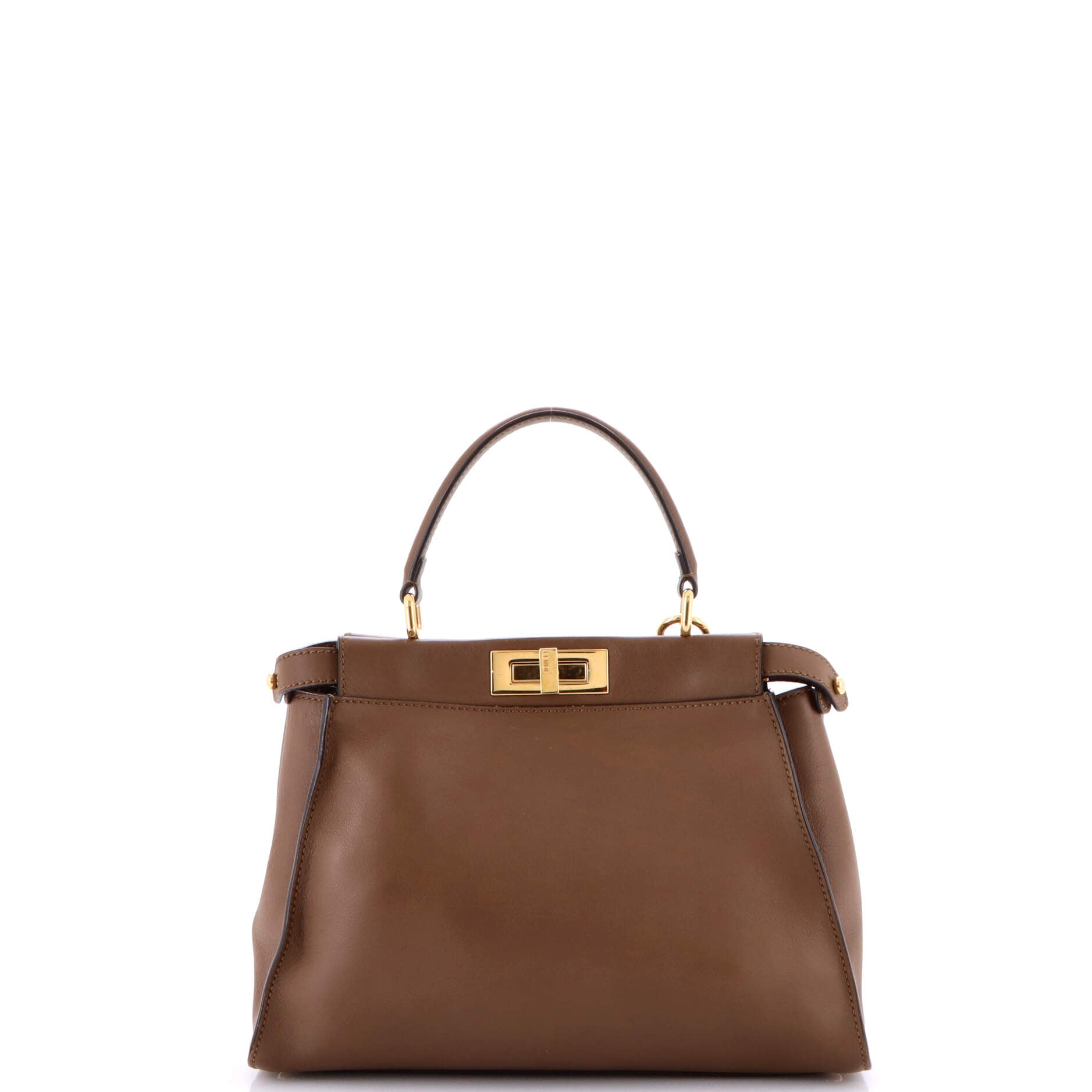 Peekaboo Bag Rigid Leather Regular