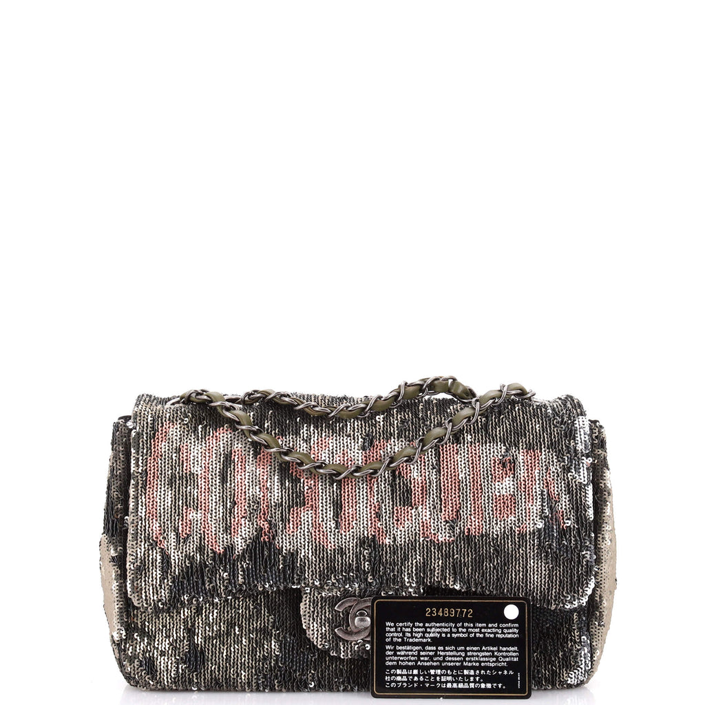 Coco Cuba Flap Bag Sequins Medium