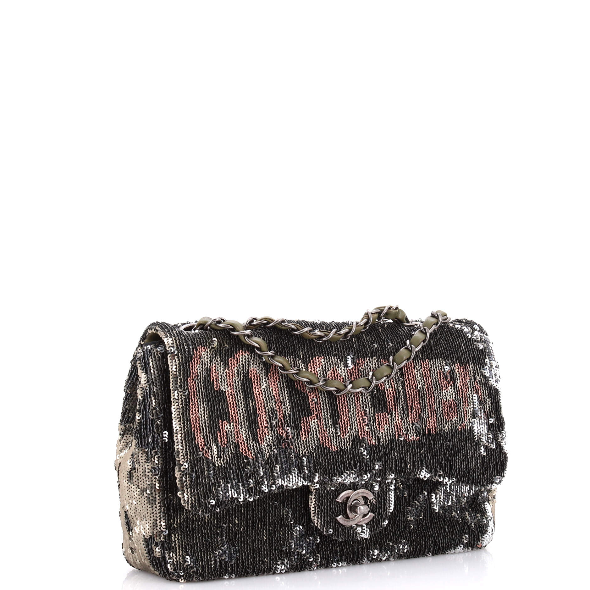 Coco Cuba Flap Bag Sequins Medium