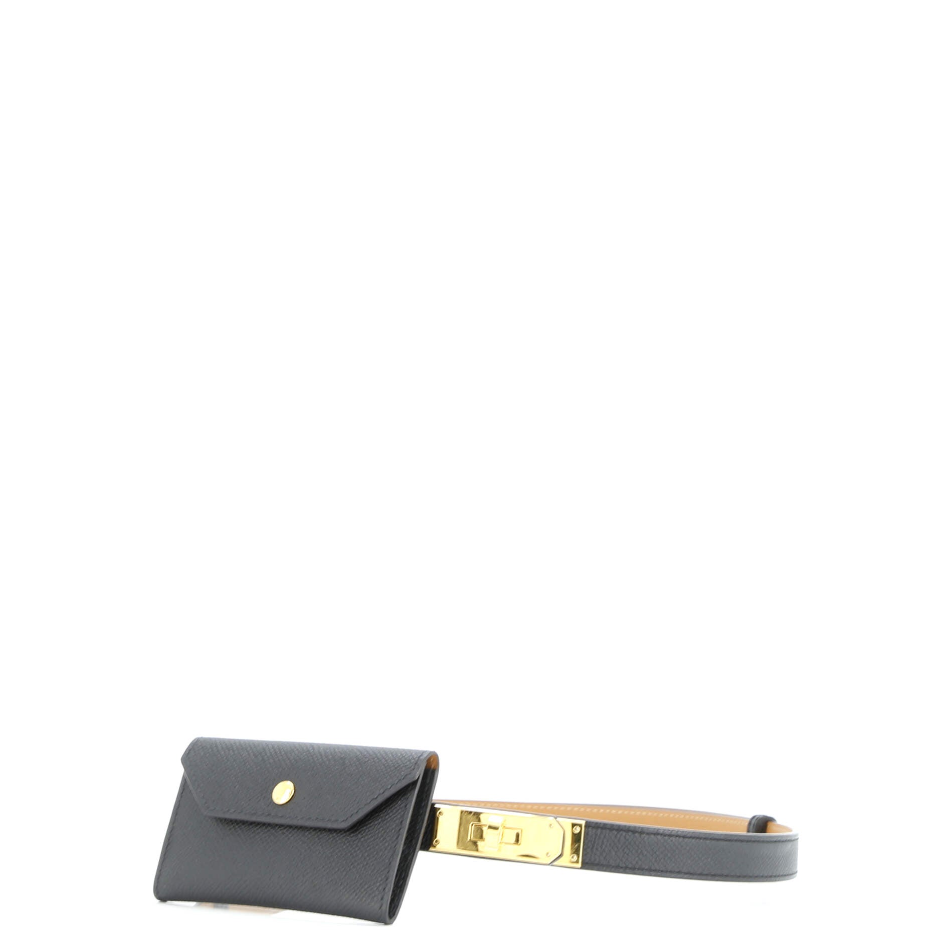 Kelly Pocket Belt Leather Thin 90