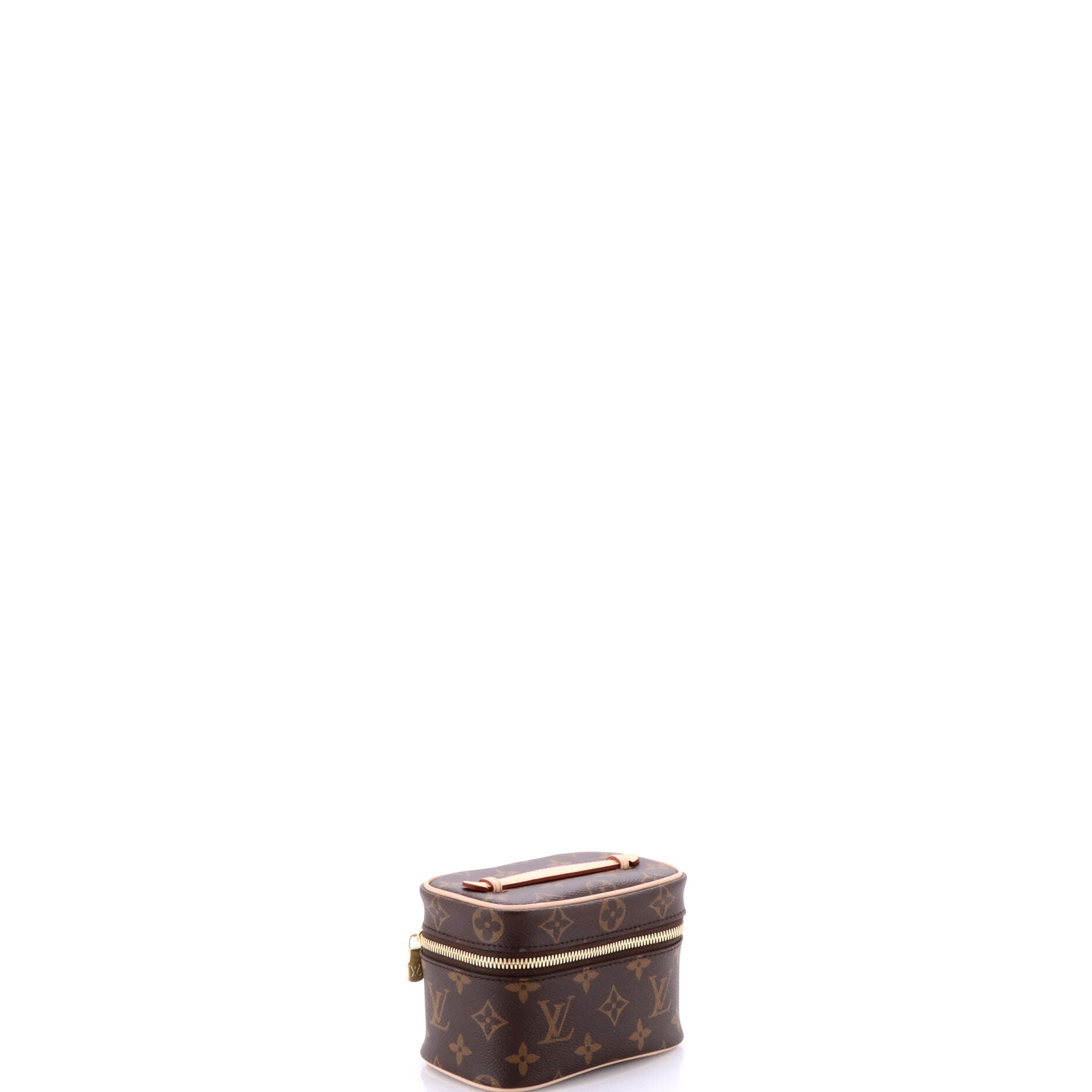 Nice Vanity Case Monogram Canvas Nano