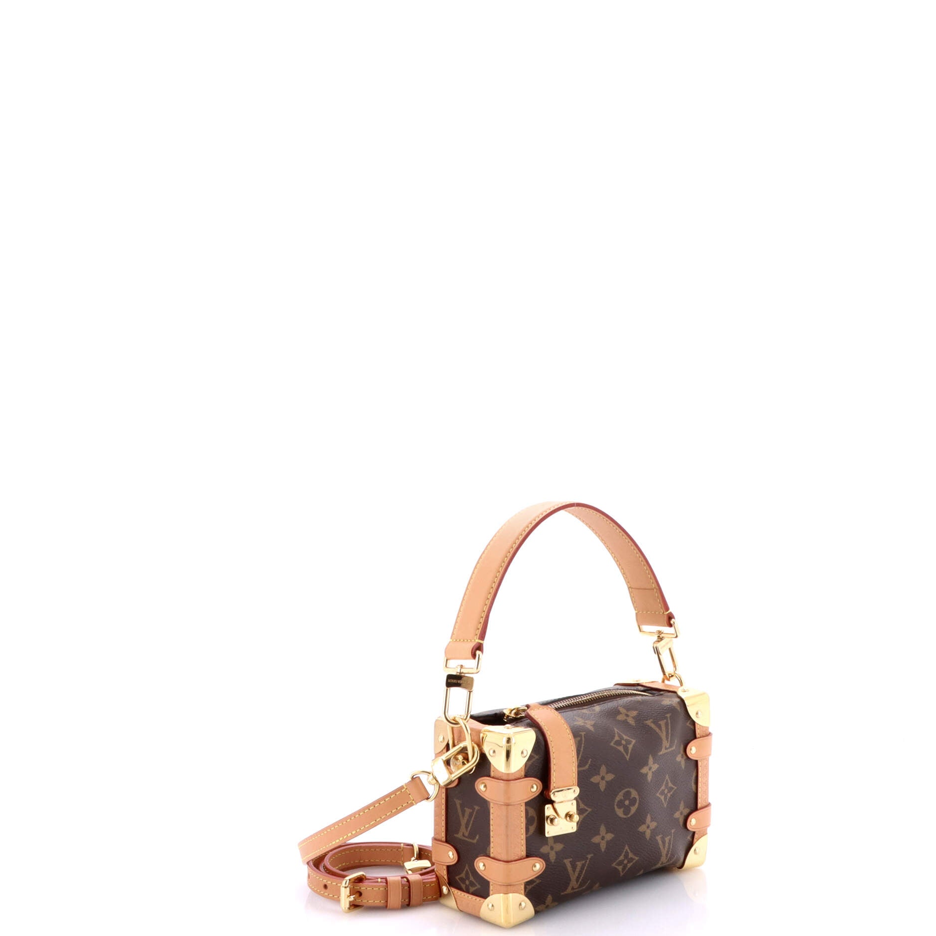 Side Trunk Handbag Monogram Canvas PM