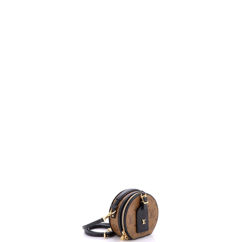 Mini Boite Chapeau Bag Reverse Monogram Canvas