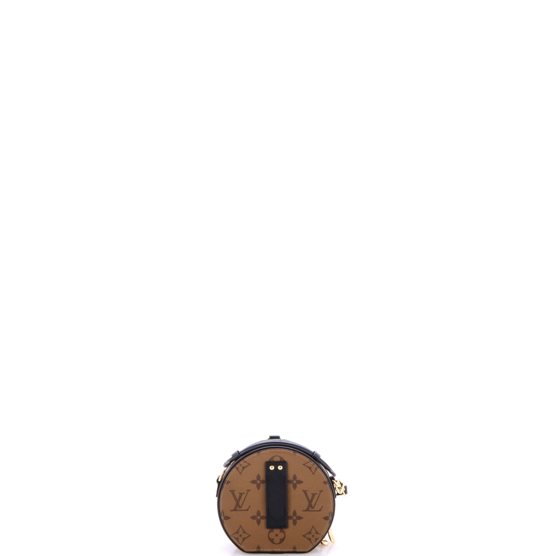 Mini Boite Chapeau Bag Reverse Monogram Canvas