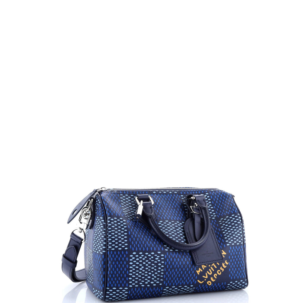 Speedy Bandouliere Bag Limited Edition Damier Heritage Canvas 25