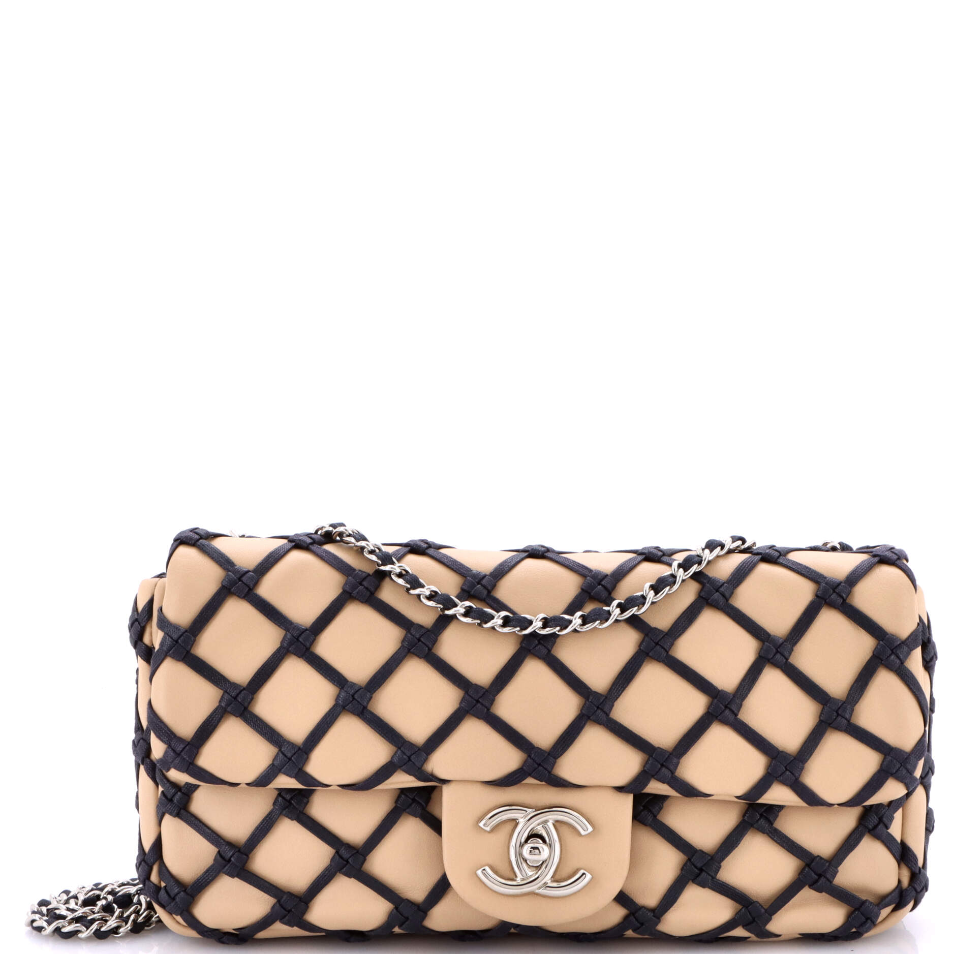 Canebiers Flap Bag Calfskin Medium