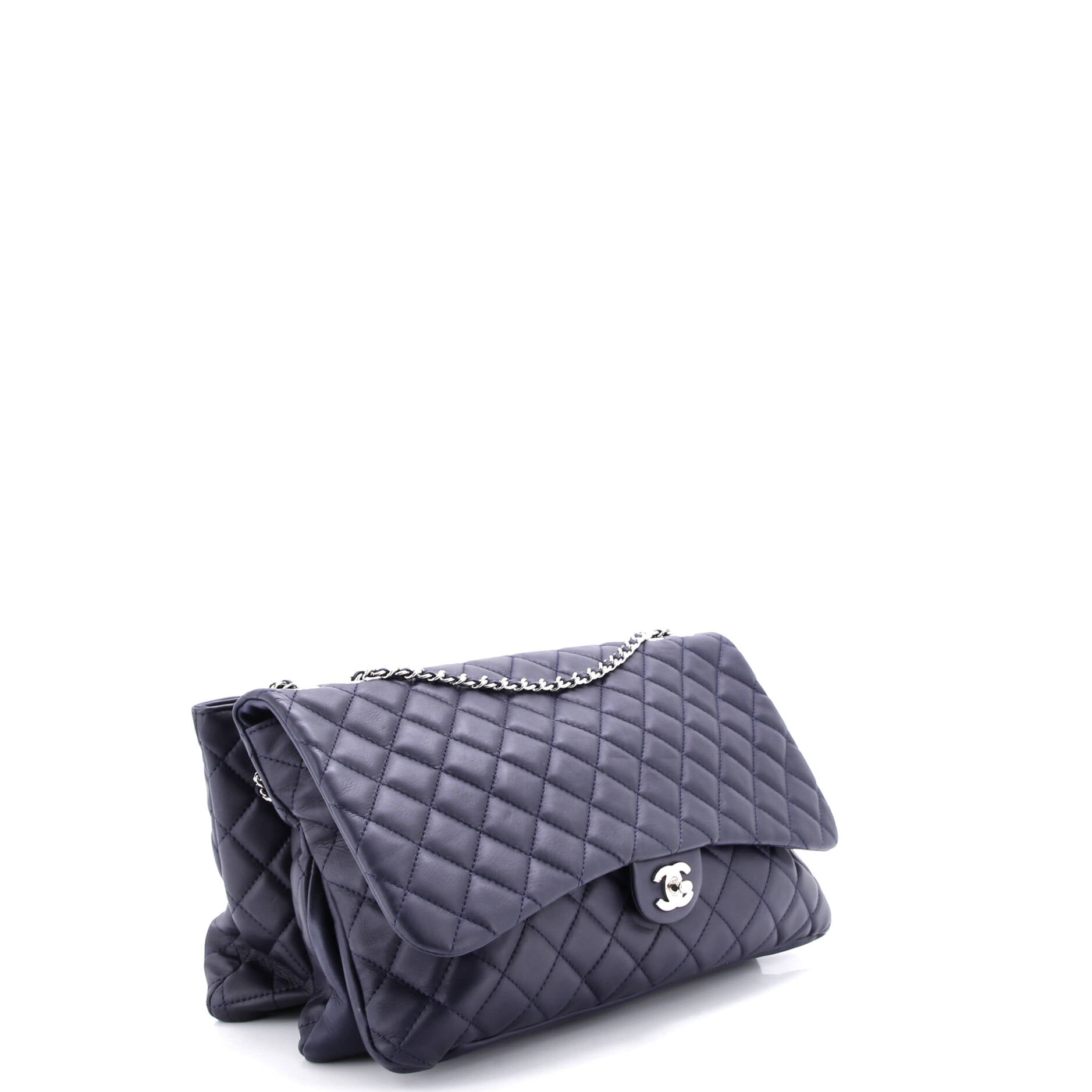 3 Flap Bag NM Quilted Lambskin Maxi