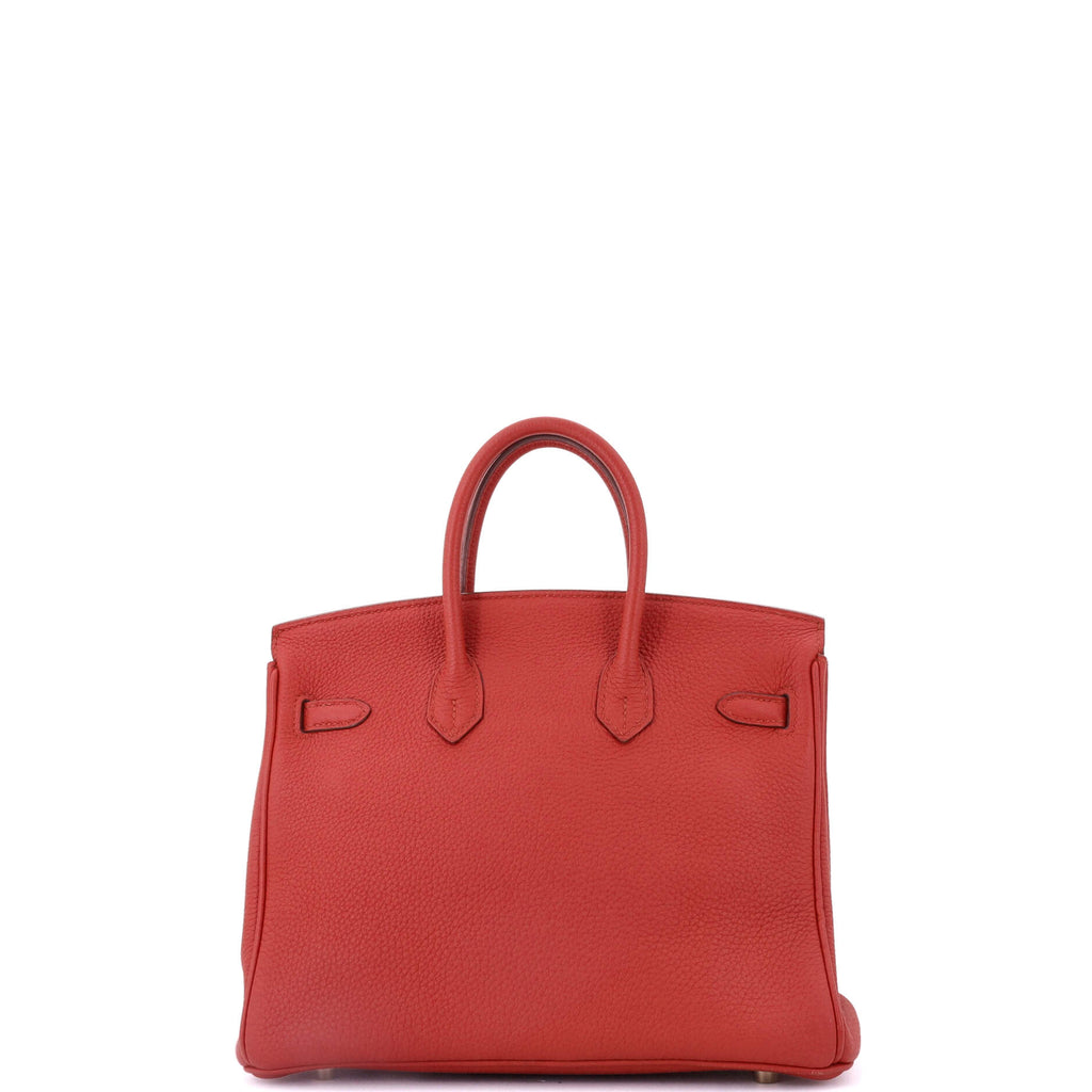 Birkin Handbag Vermillon Togo with Gold Hardware 25