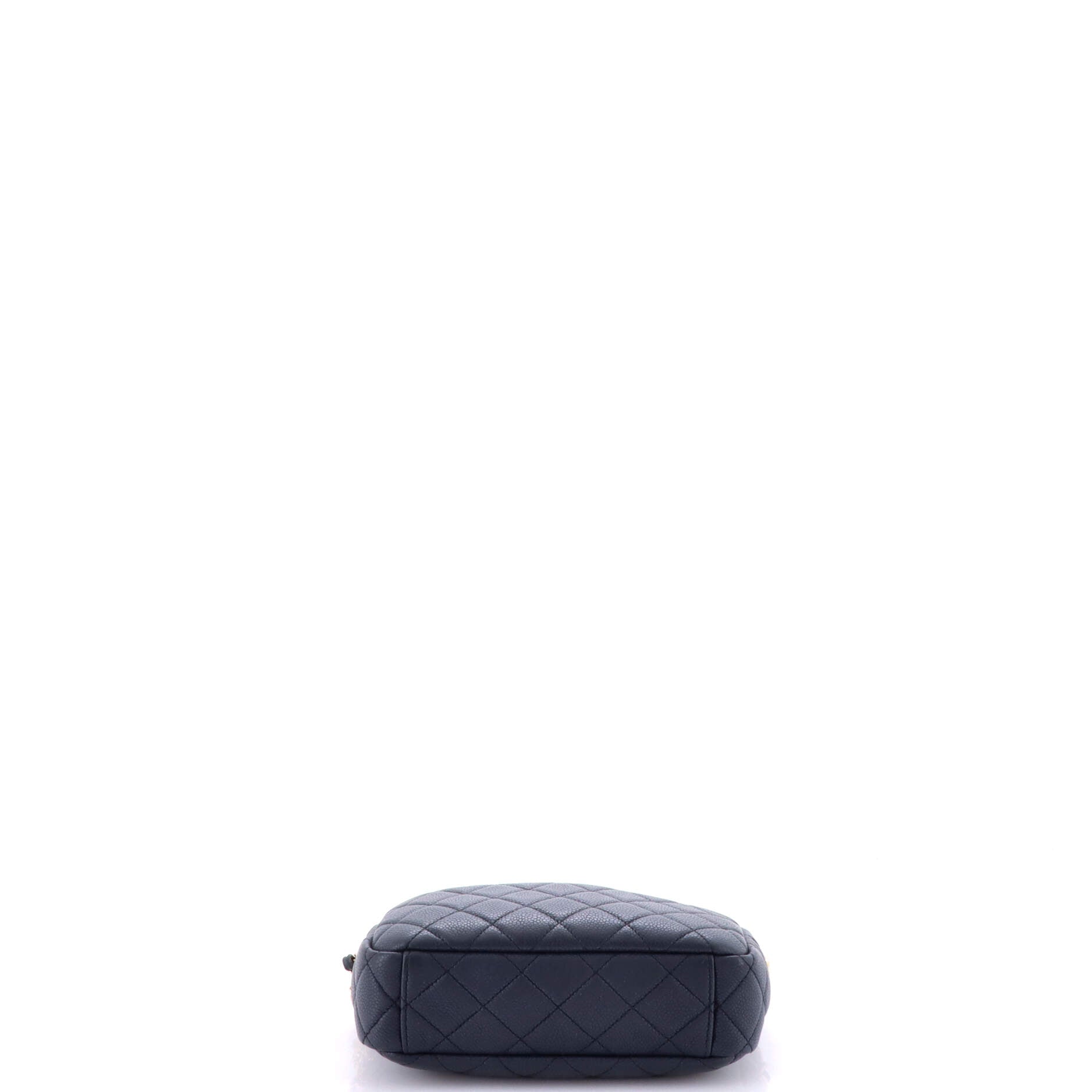 Coco Tassel Camera Case Quilted Caviar Medium