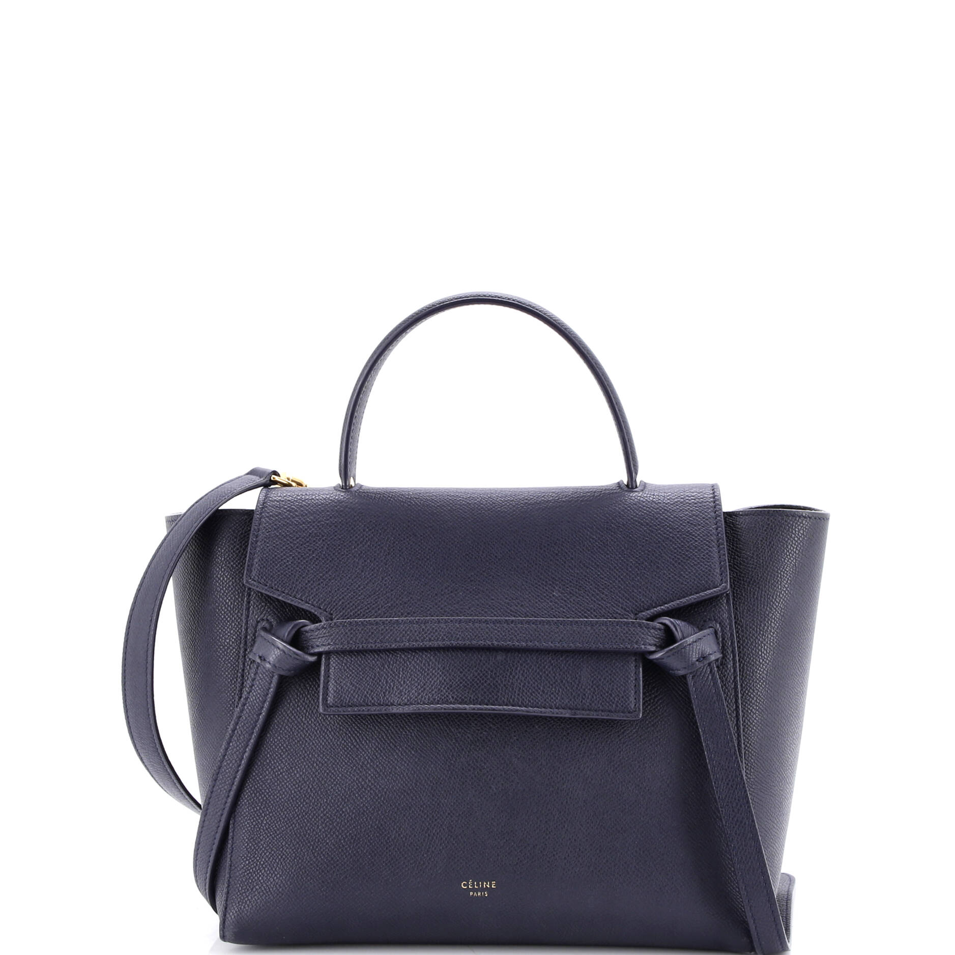 Belt Bag Textured Leather Micro