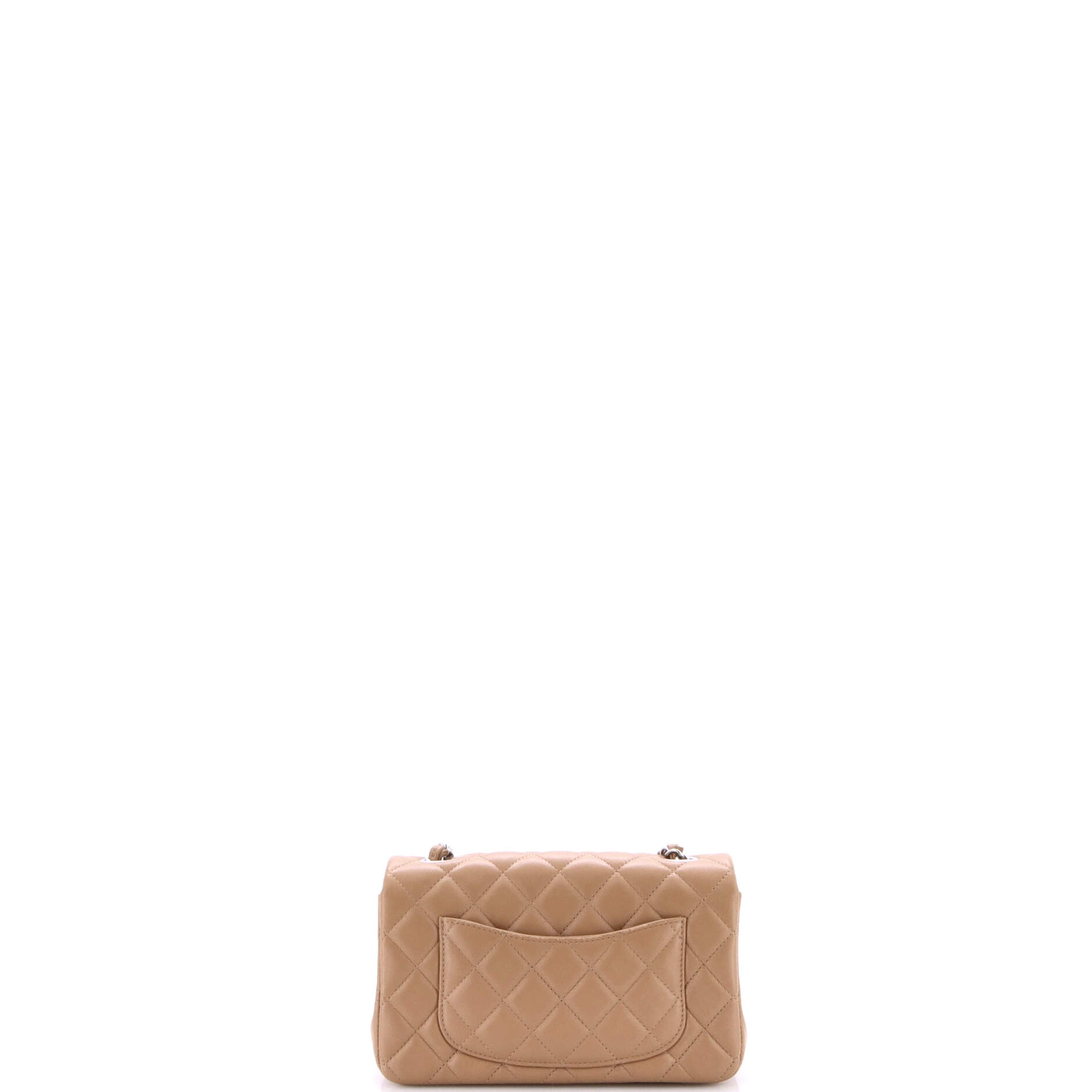 Classic Single Flap Bag Quilted Lambskin Mini